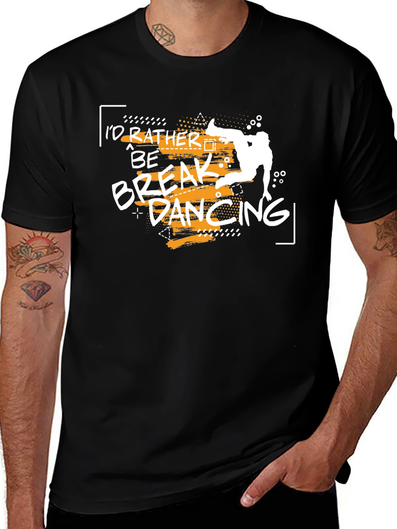 Breakdancing T-Shirt - Id Rather Be Breakdancing