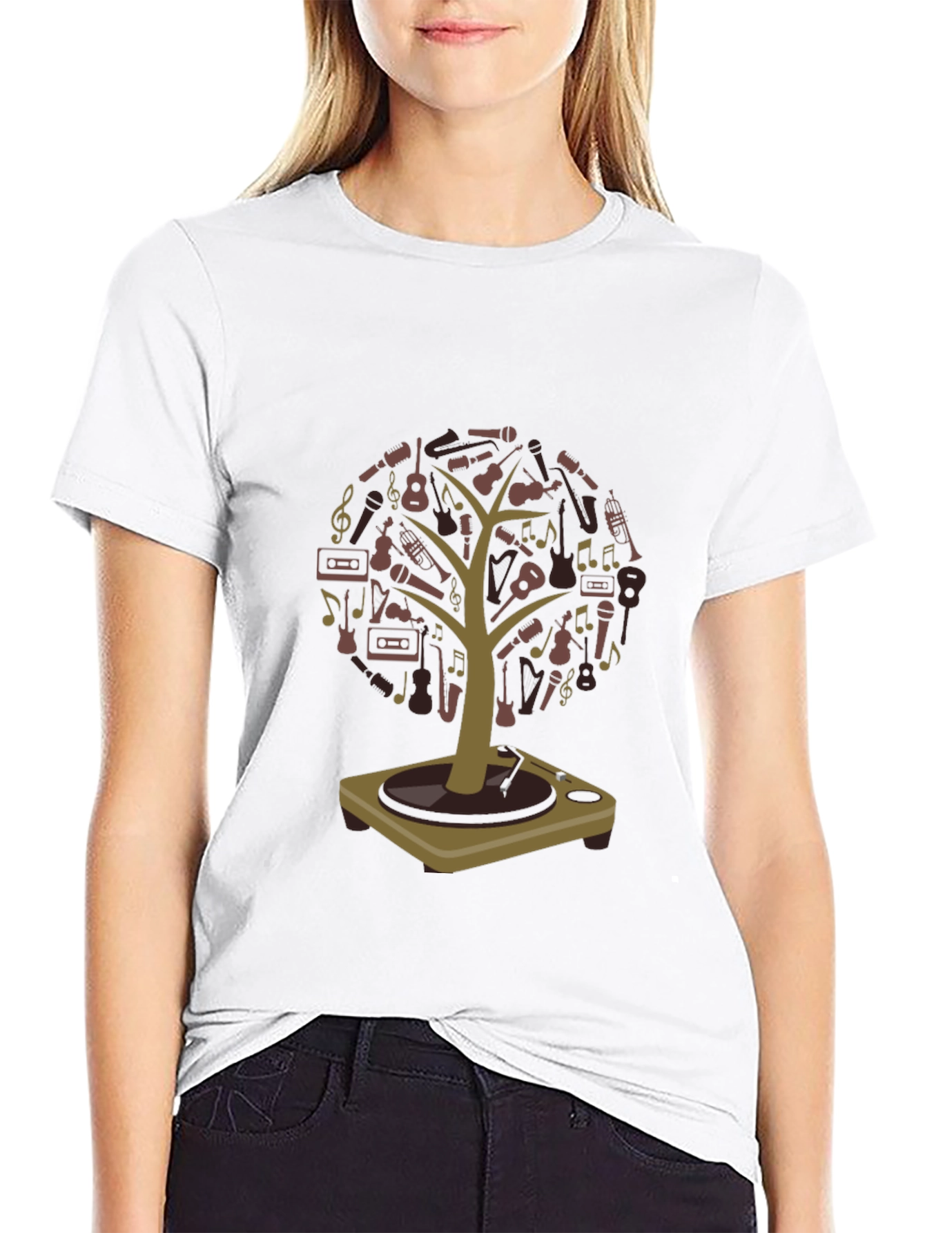Musical Tree Graphic Tee