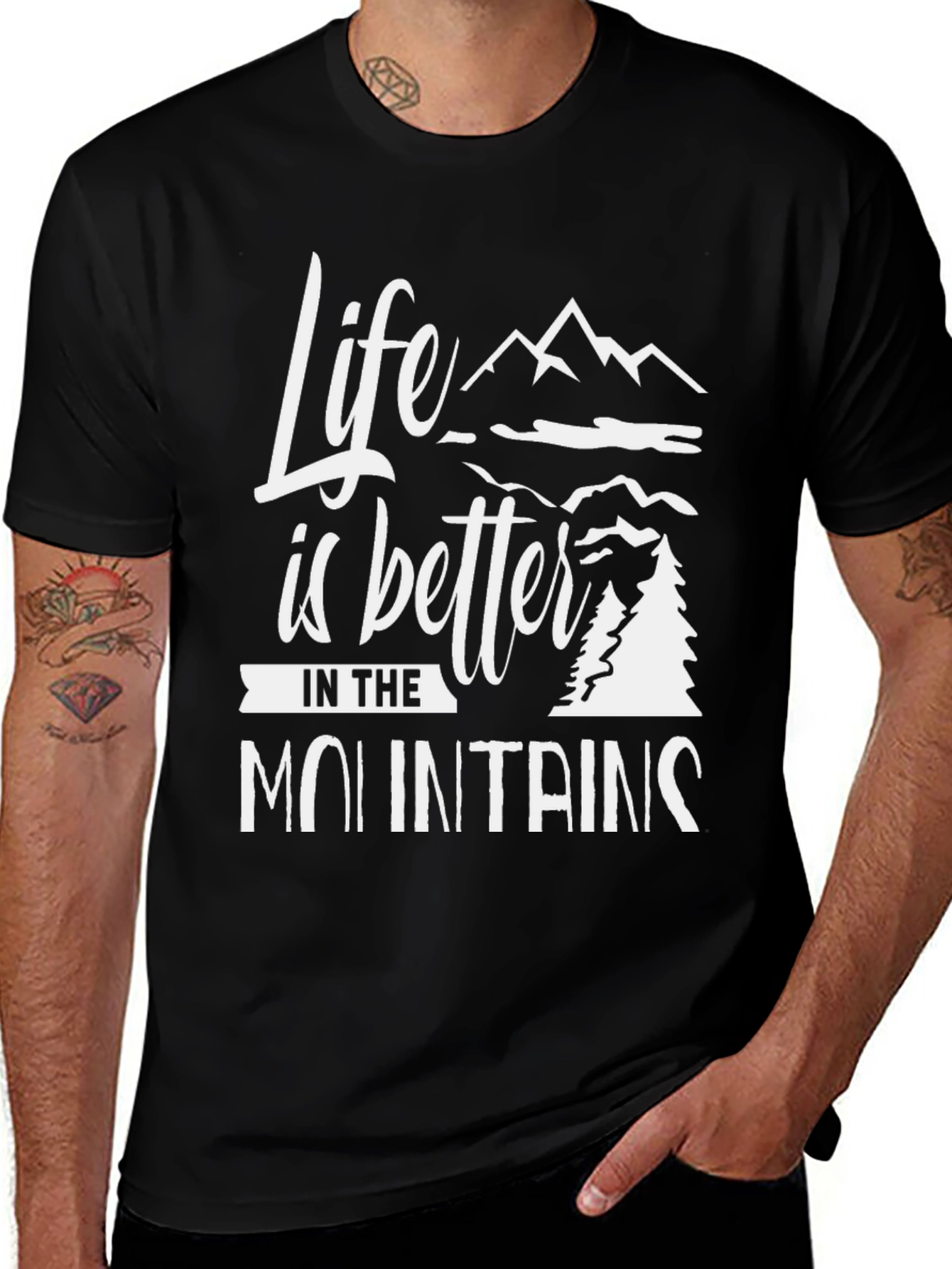Life is Better in the Mountains Graphic Tee