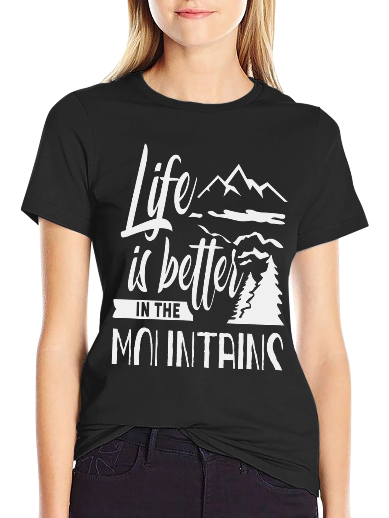 Life is Better in the Mountains Graphic Tee