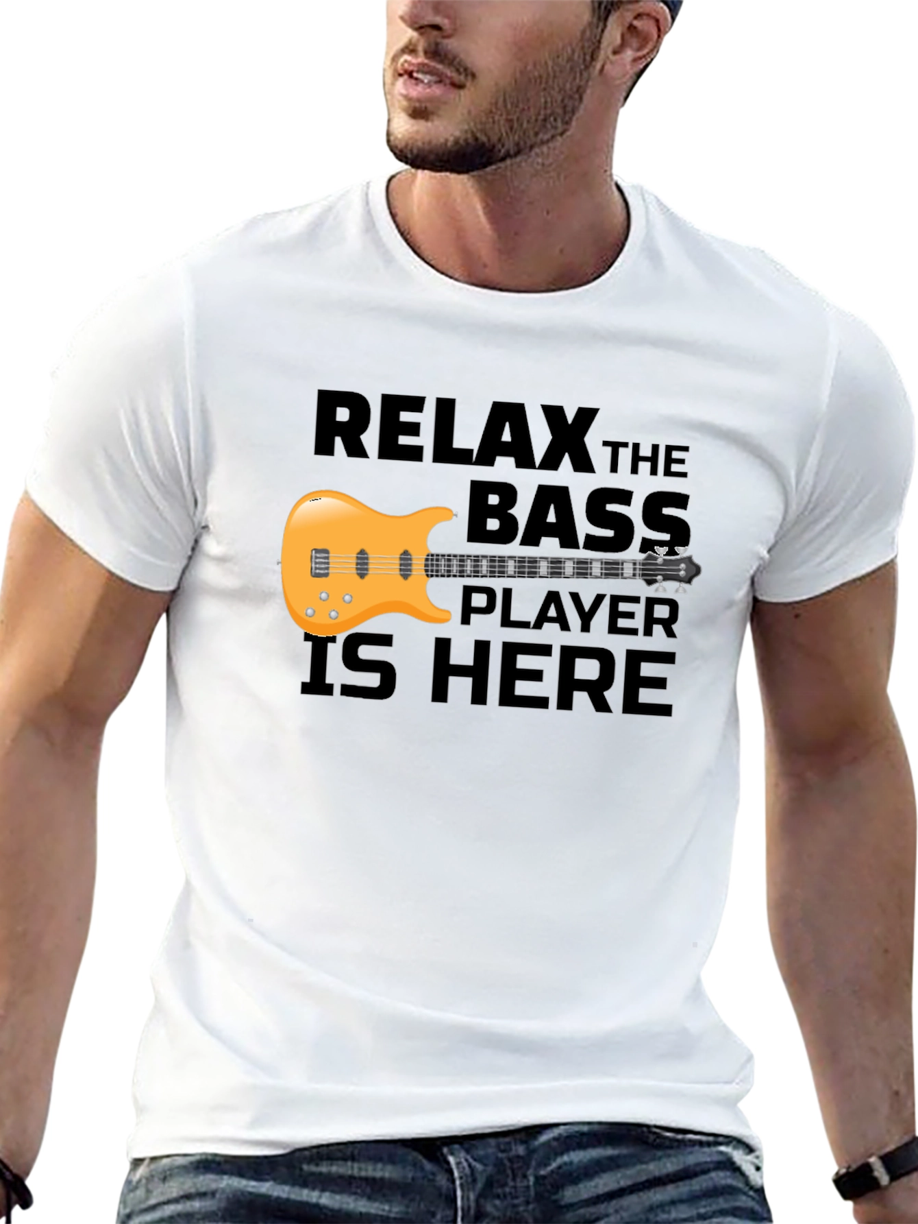 Relax the Bass Player is Here T-Shirt