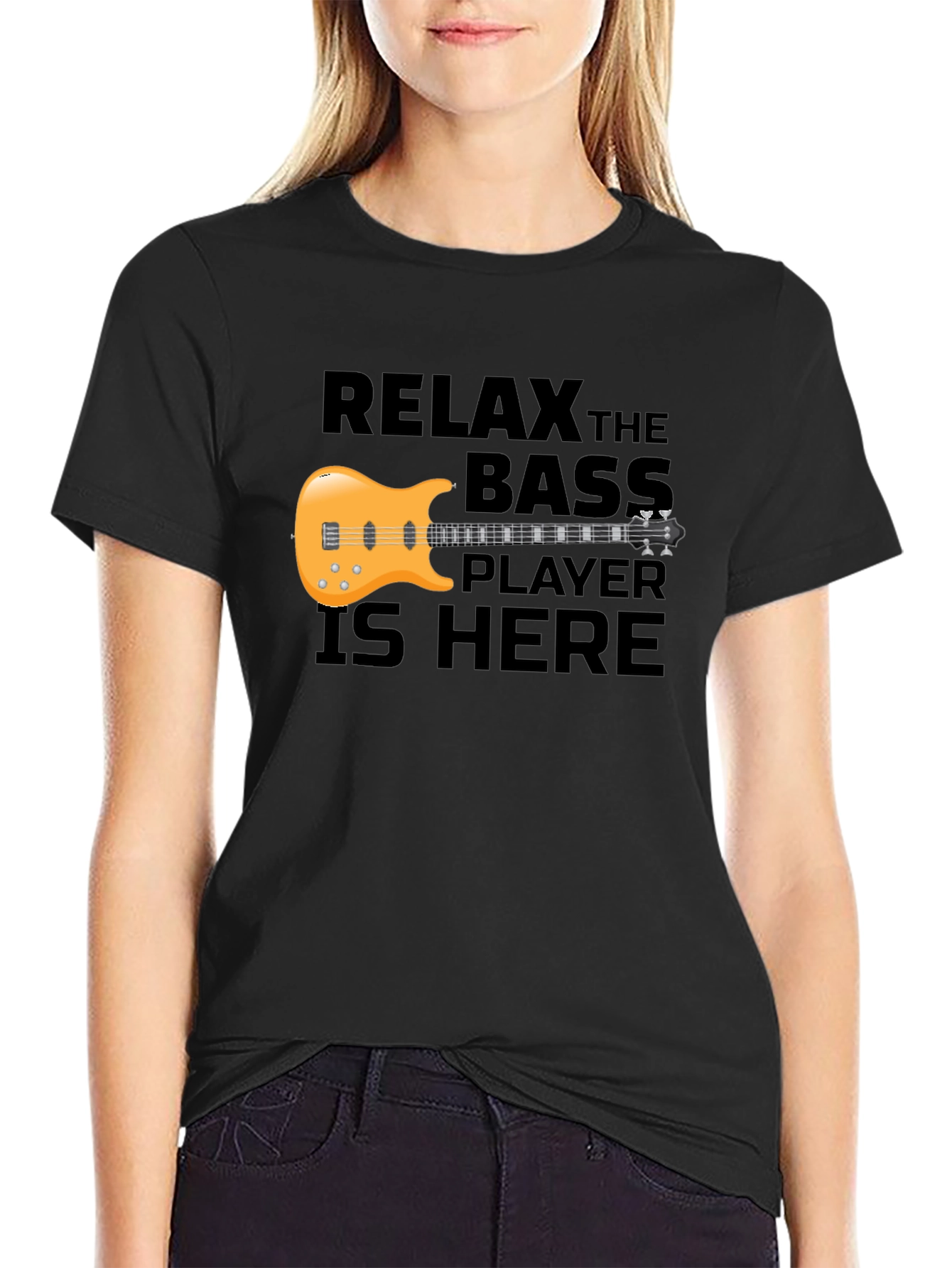 Relax the Bass Player is Here T-Shirt
