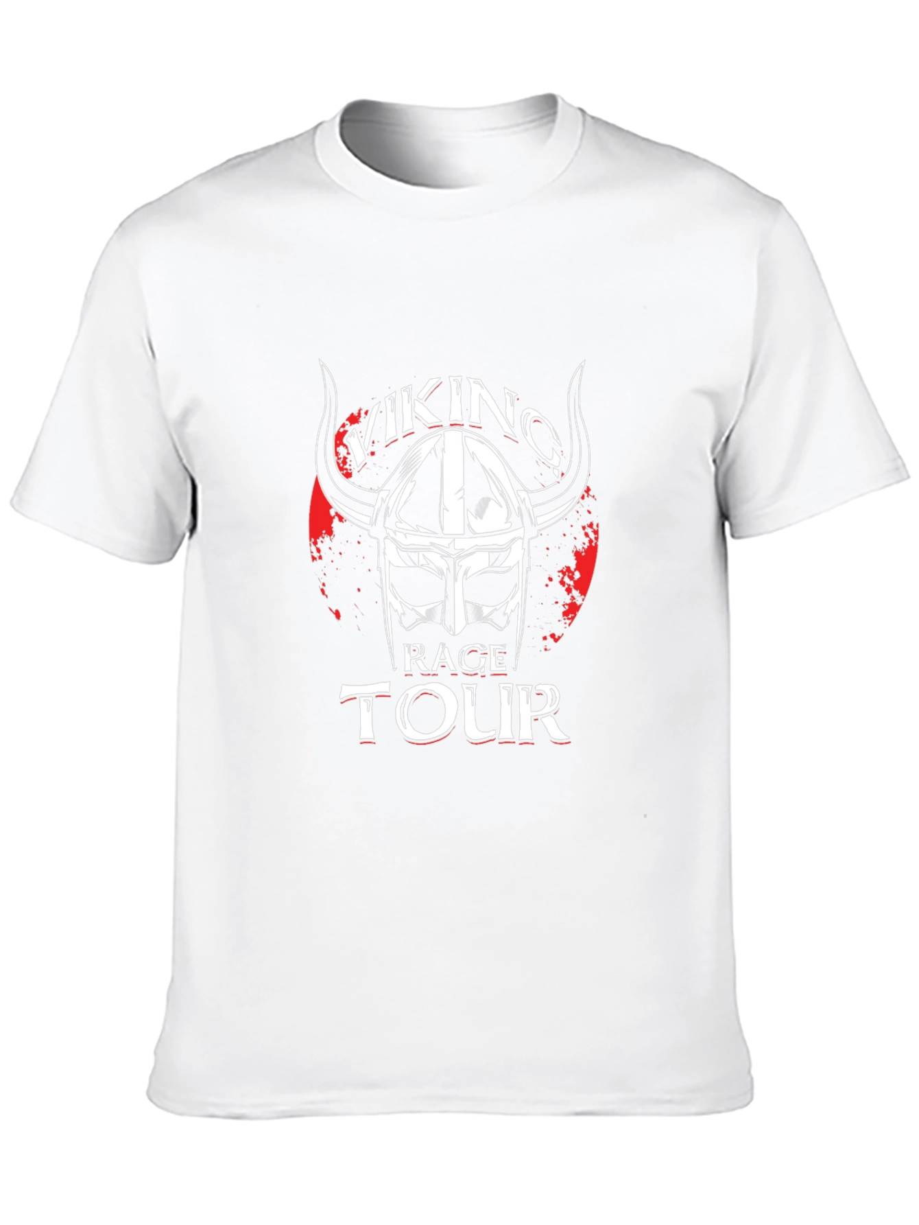 Viking Rage Tour Graphic T-Shirt - Black