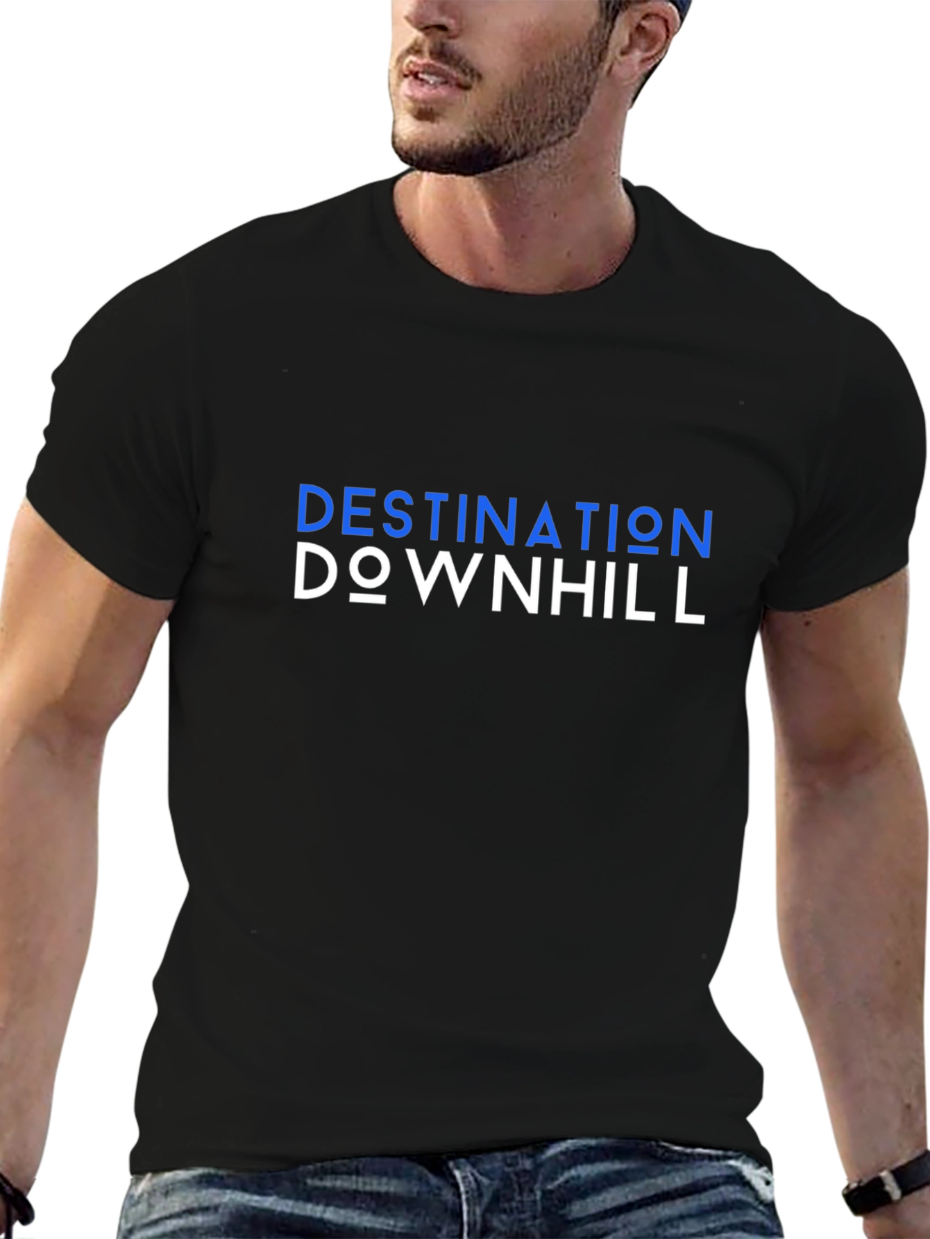 Destination Downhill Graphic Tee