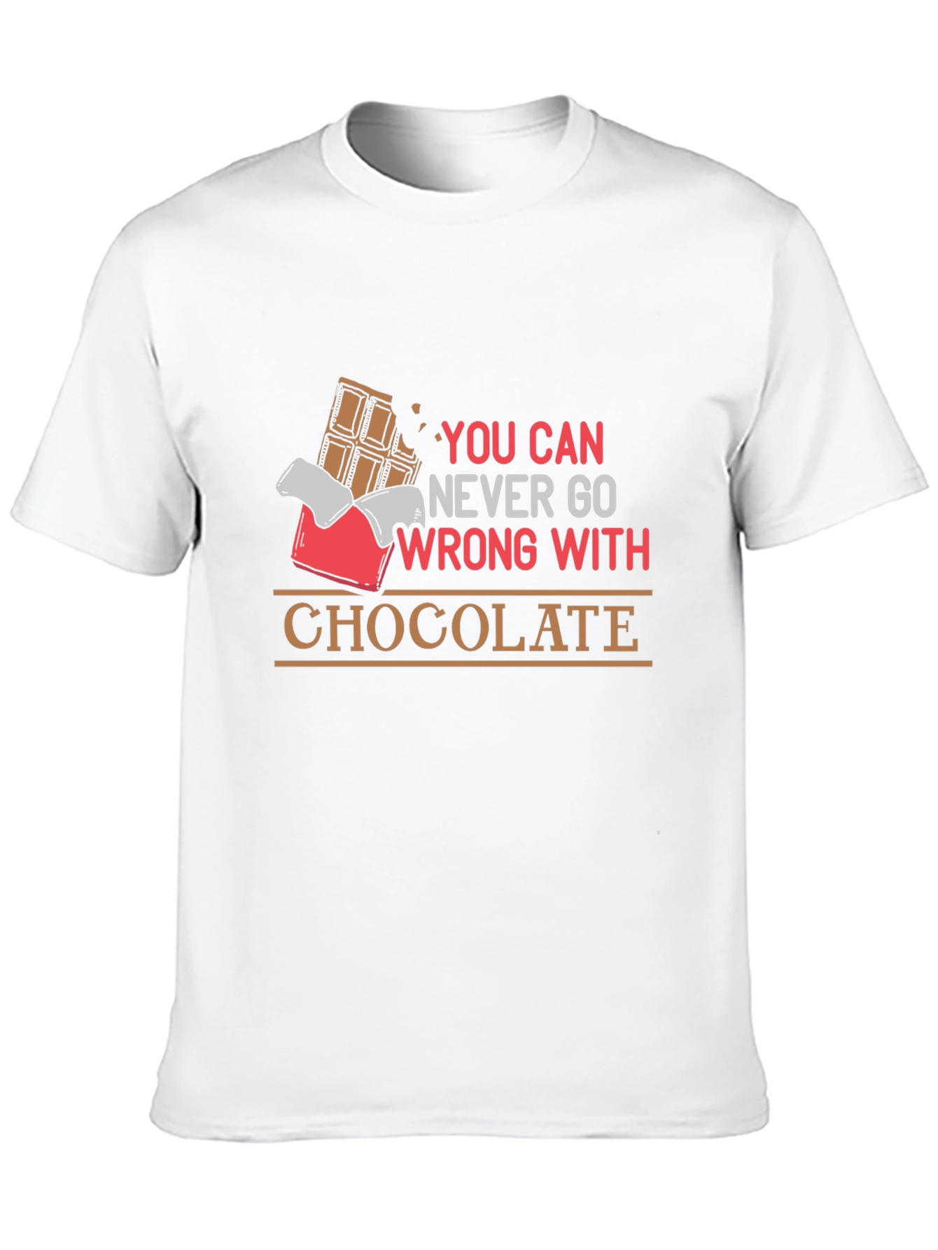 Chocolate Lover T-Shirt - You Can Never Go Wrong!