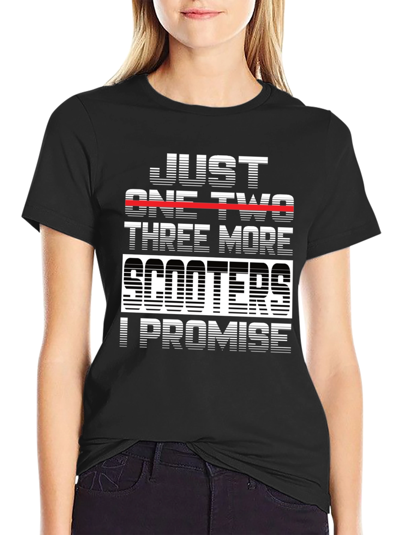 Just One Two More Scooters T-Shirt