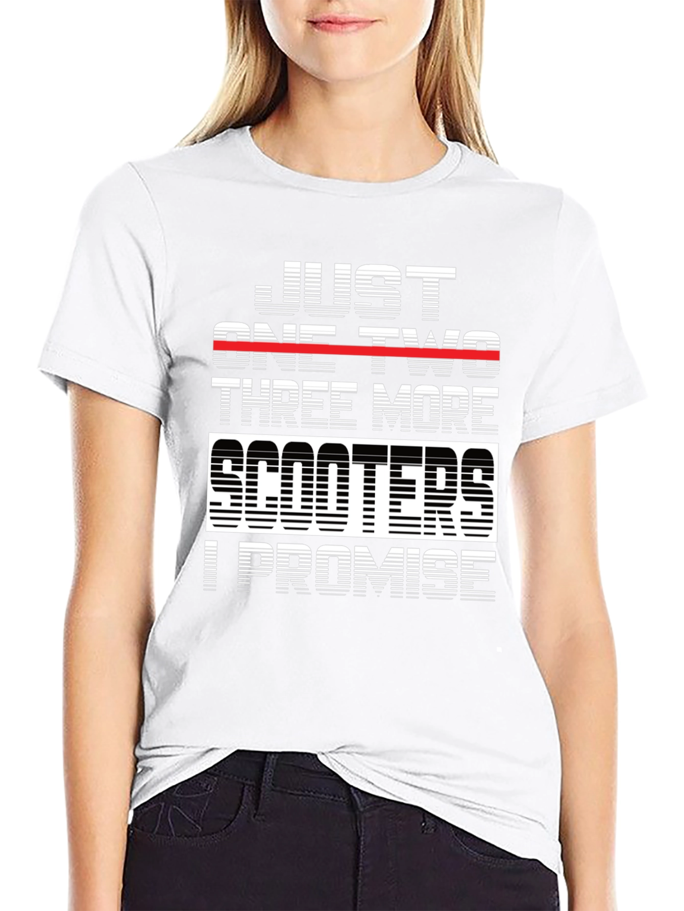Just One Two More Scooters T-Shirt