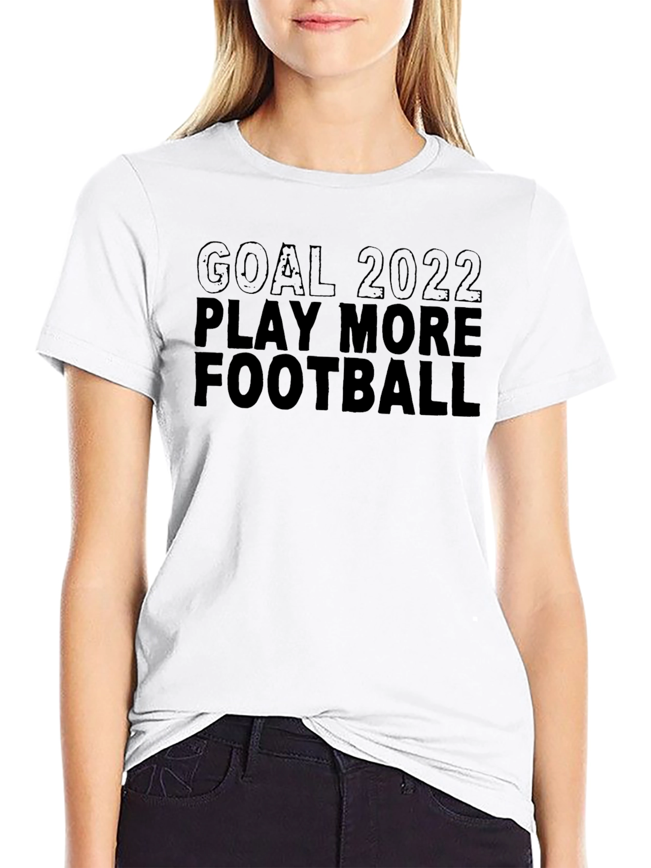 Goal 2022 Play Football T-Shirt