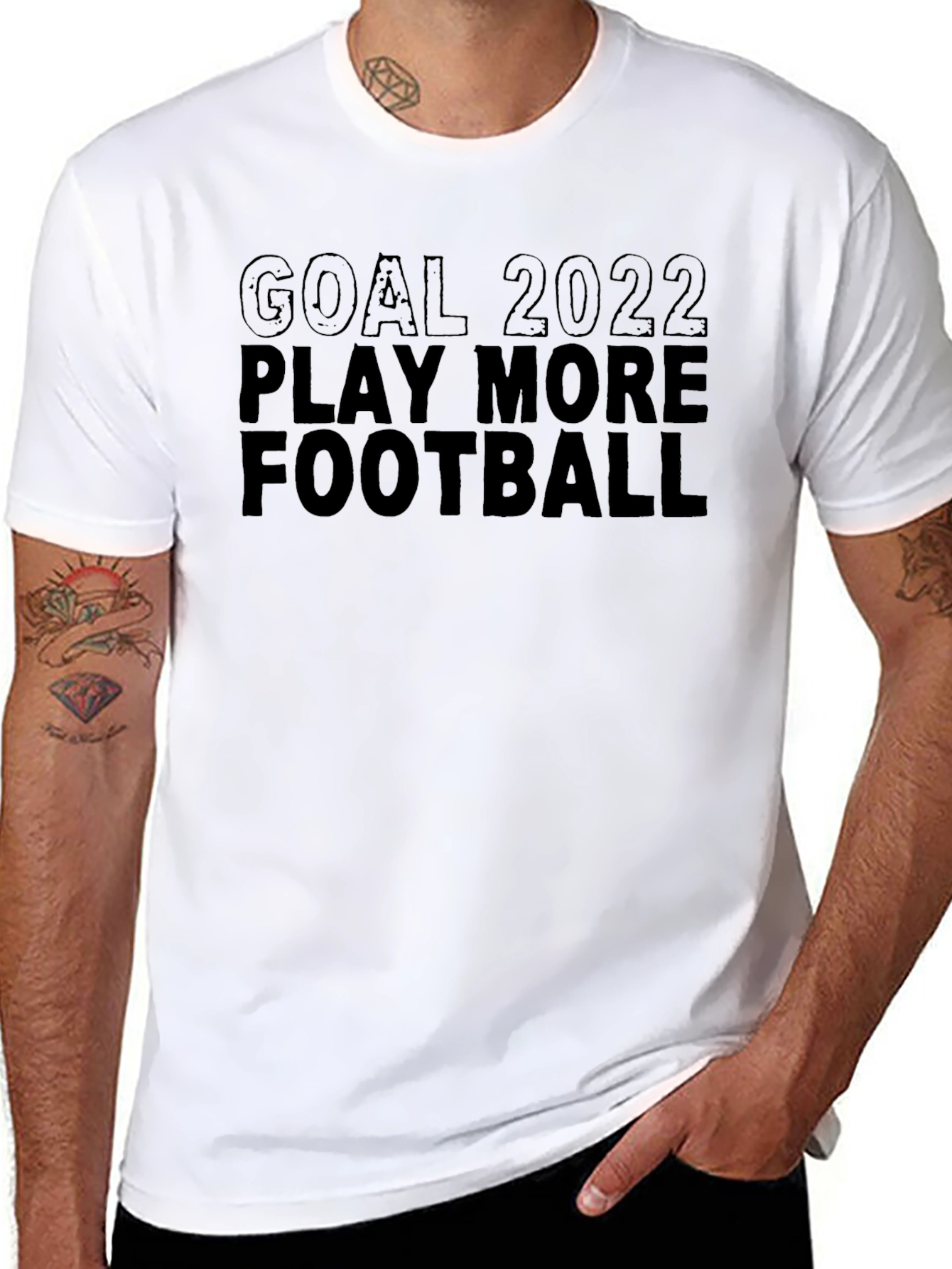 Goal 2022 Play Football T-Shirt