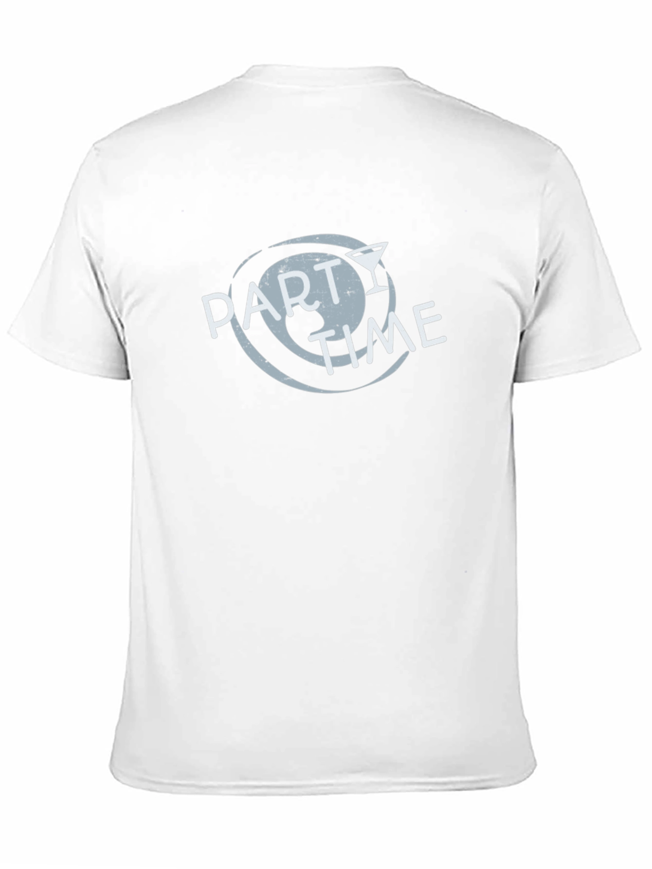 Party Time Graphic Tee - Black Crew Neck