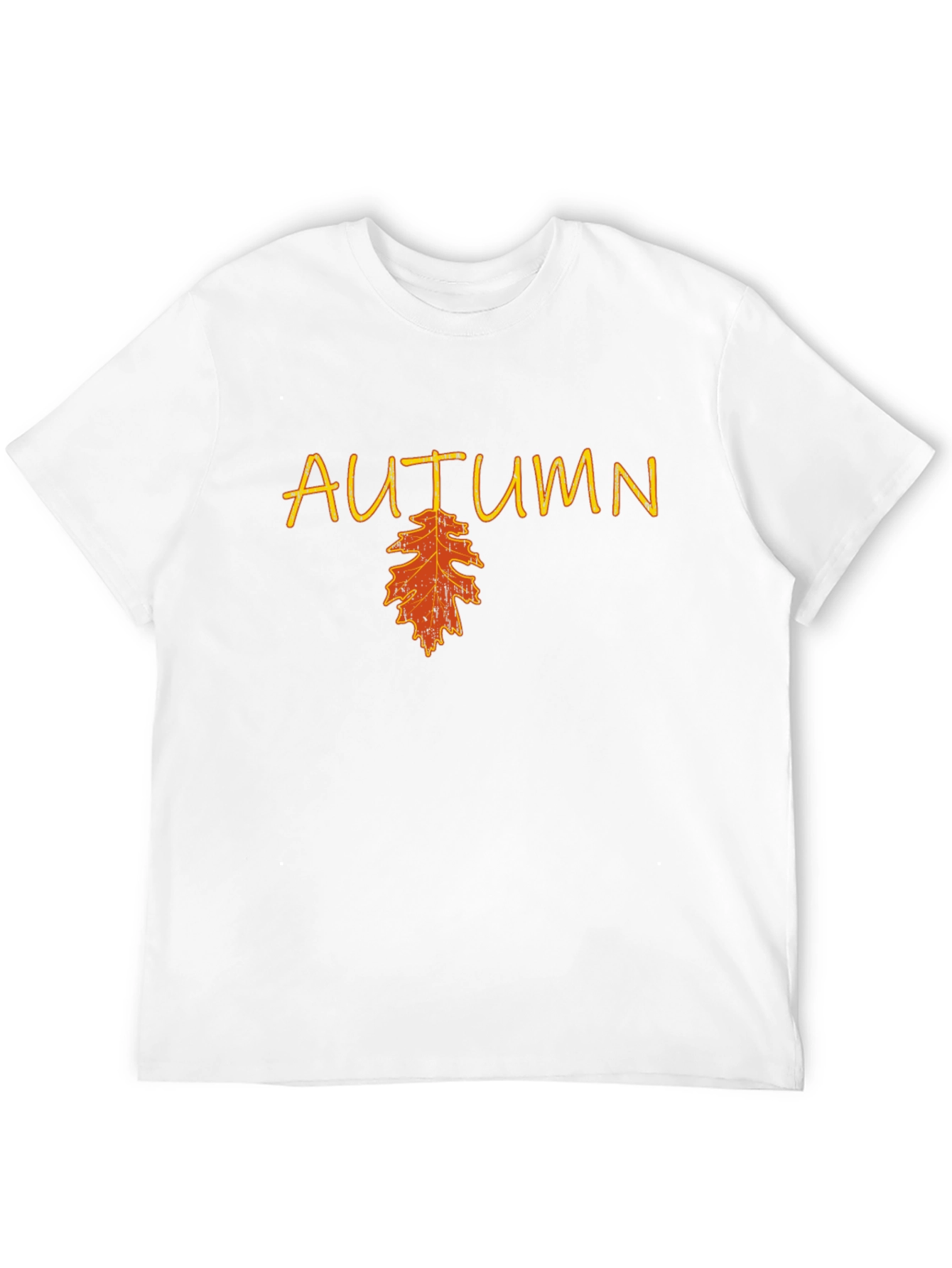 Autumn Leaf Graphic Black Tee
