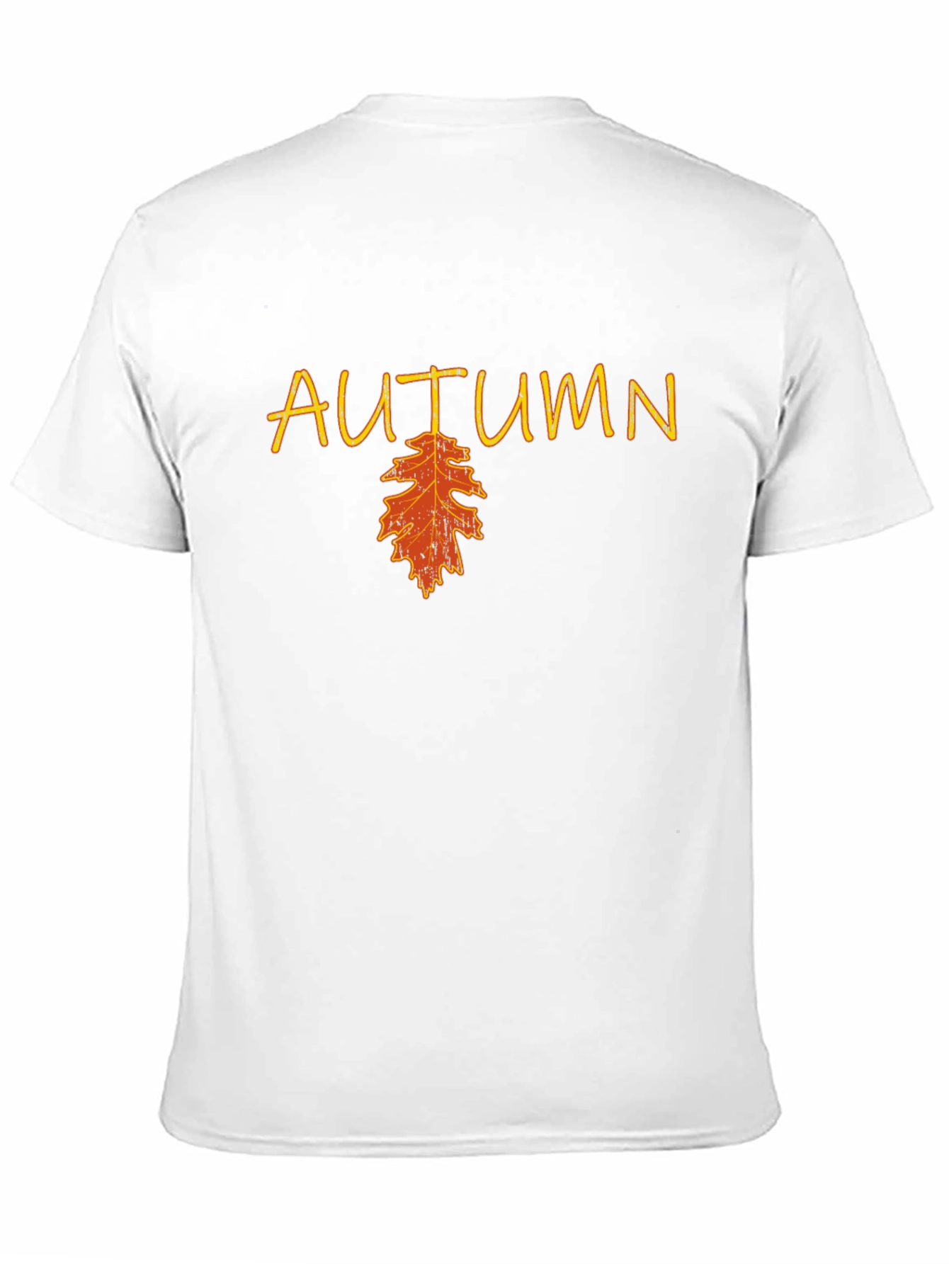 Autumn Leaf Graphic Black Tee