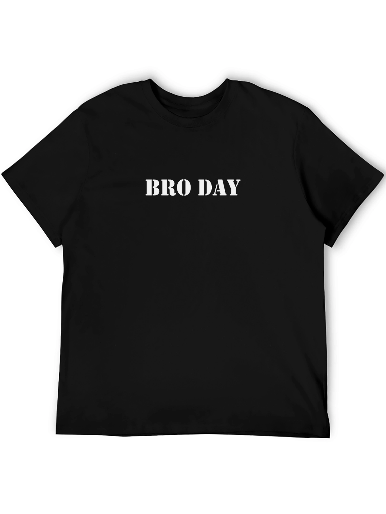 Bro Day Graphic Tee - Black T-Shirt
