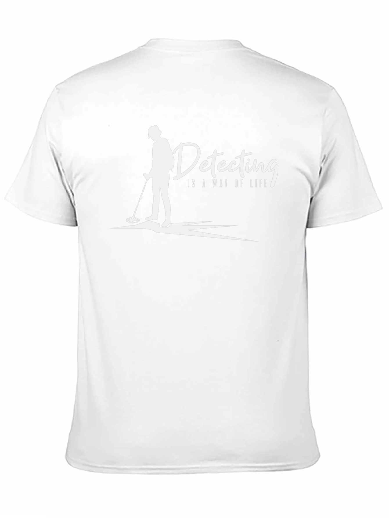 Detecting Is A Way Of Life Black T-Shirt