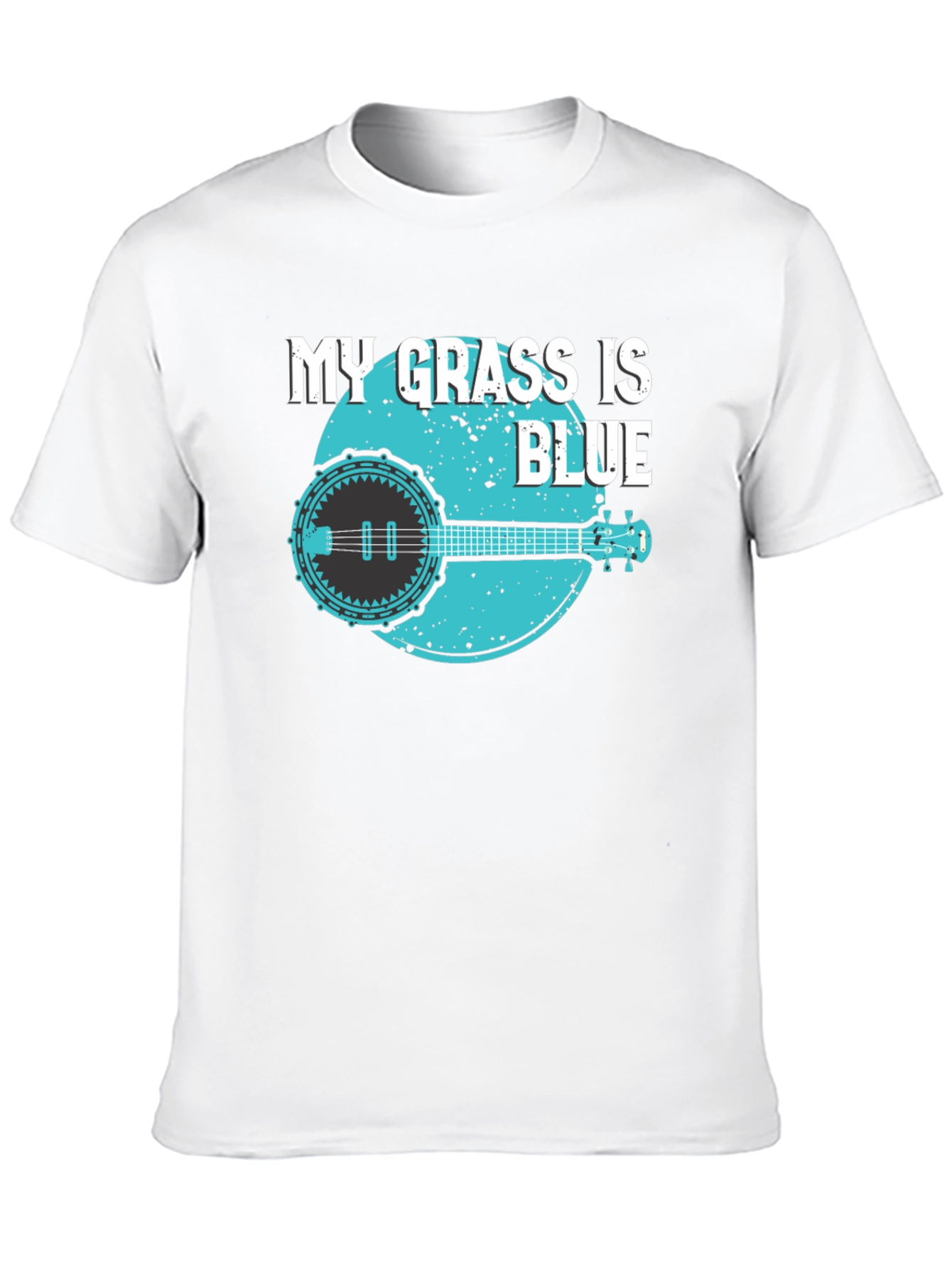 My Grass is Blue Banjo Tee