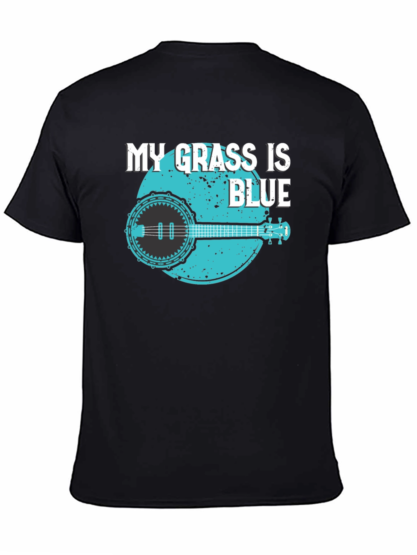 My Grass is Blue Banjo Tee