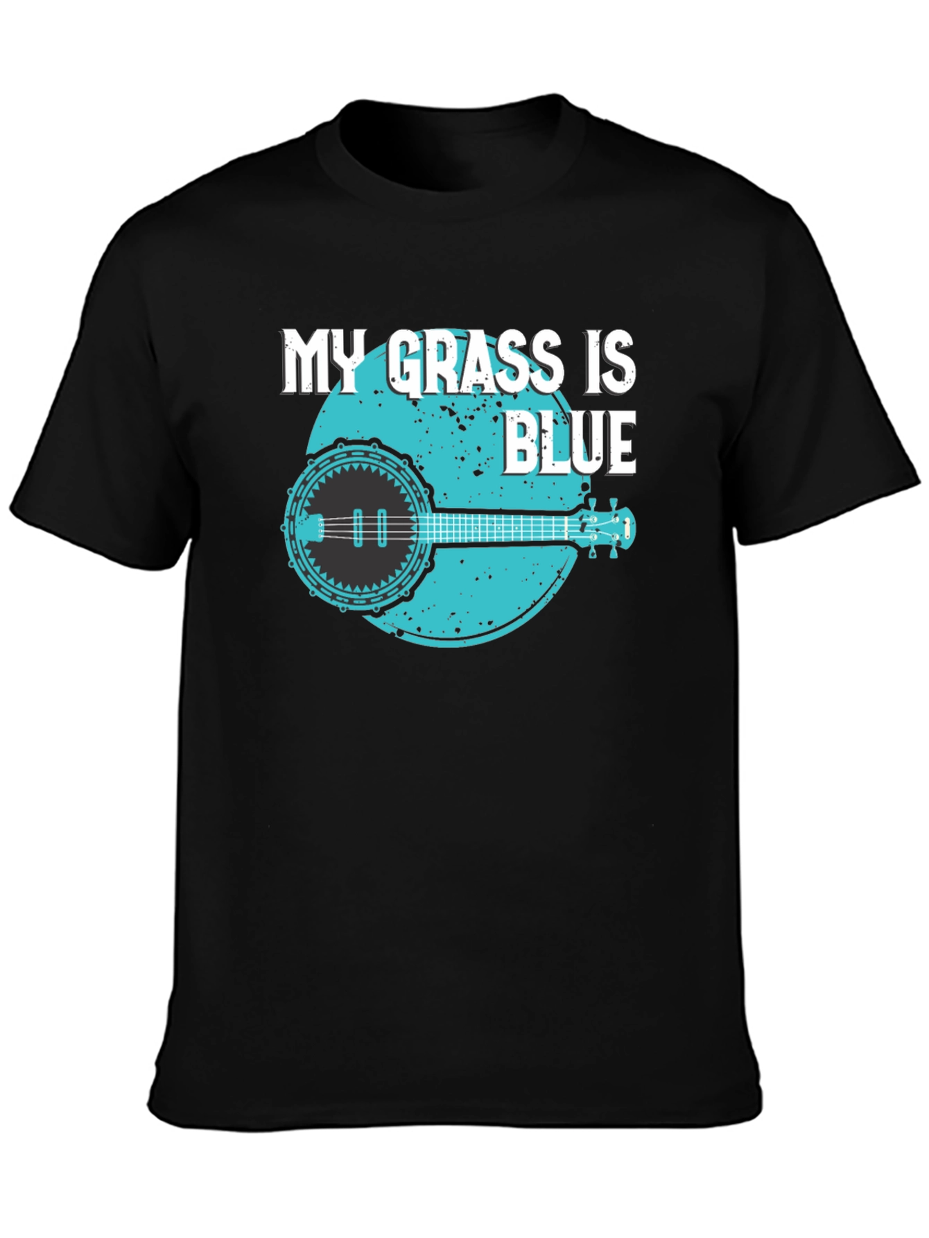 My Grass is Blue Banjo Tee