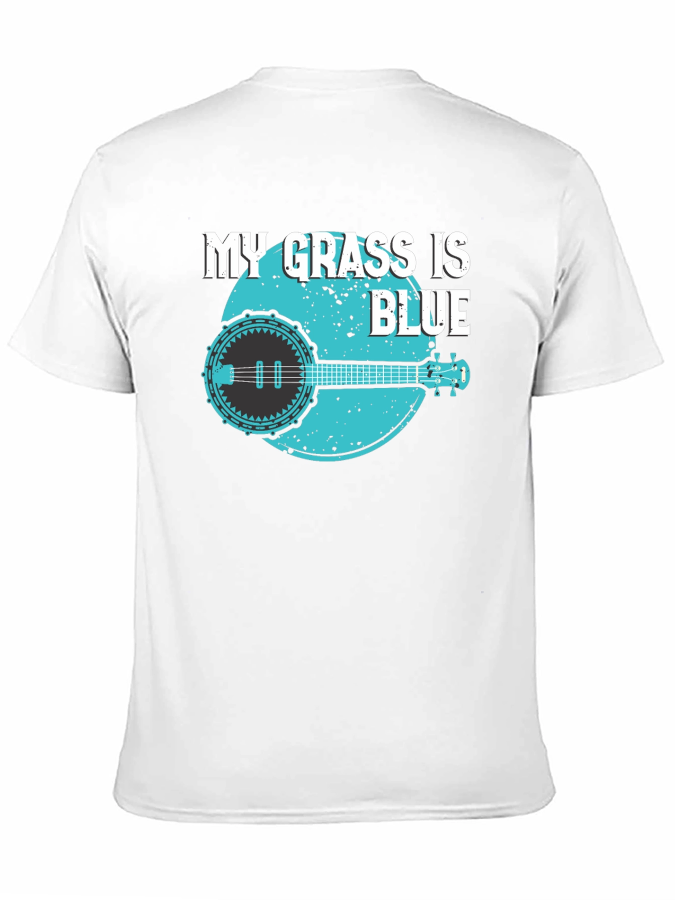 My Grass is Blue Banjo Tee