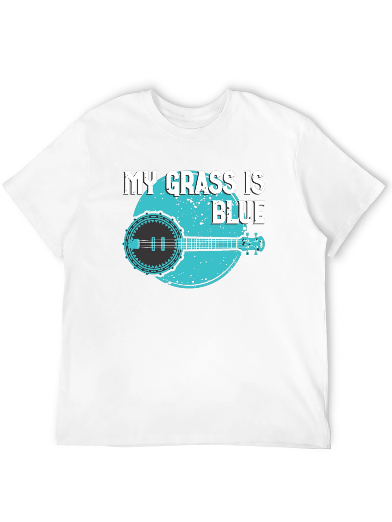 My Grass is Blue Banjo Tee
