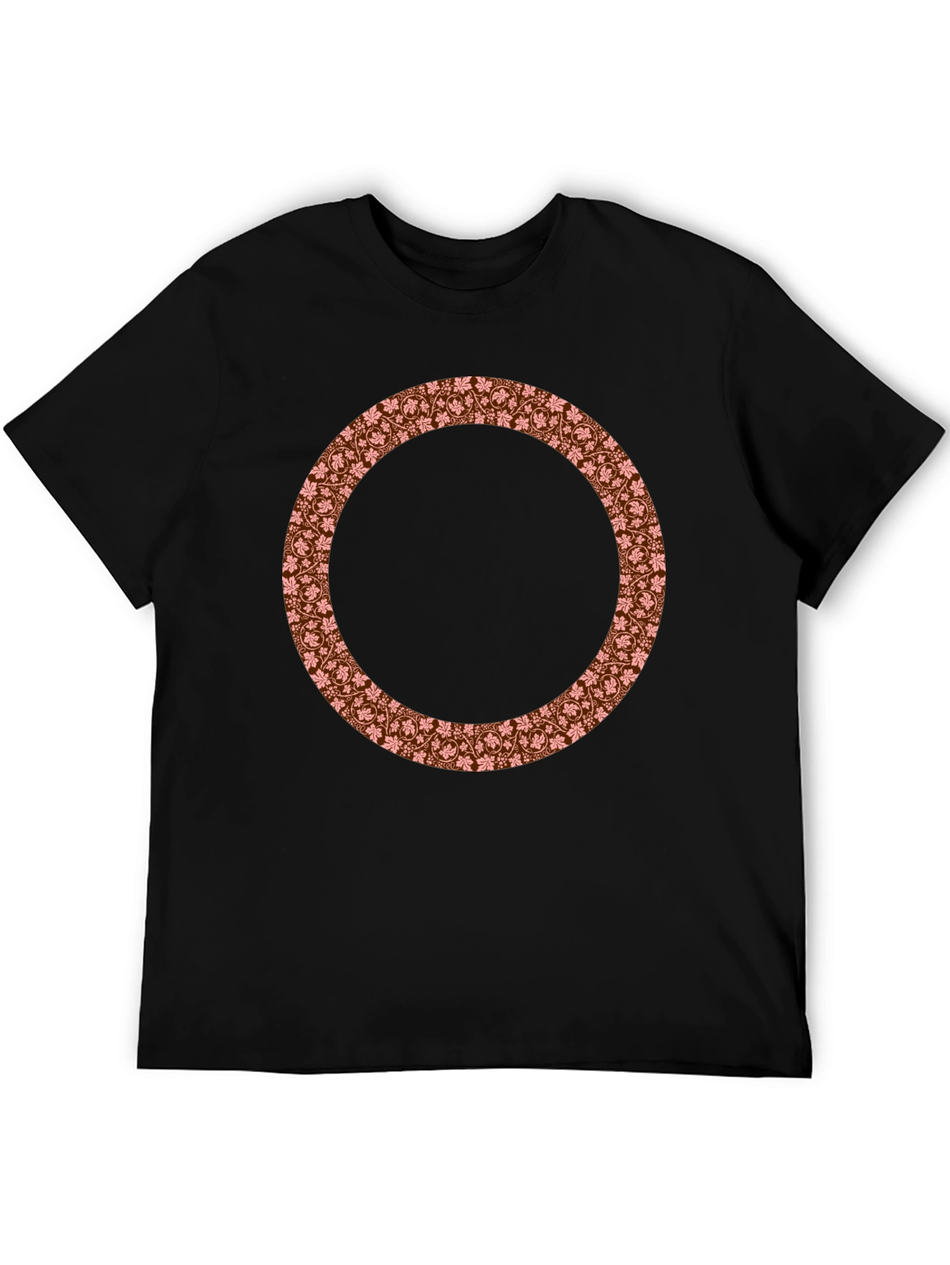 Floral Circle Graphic Tee - Modern Menswear
