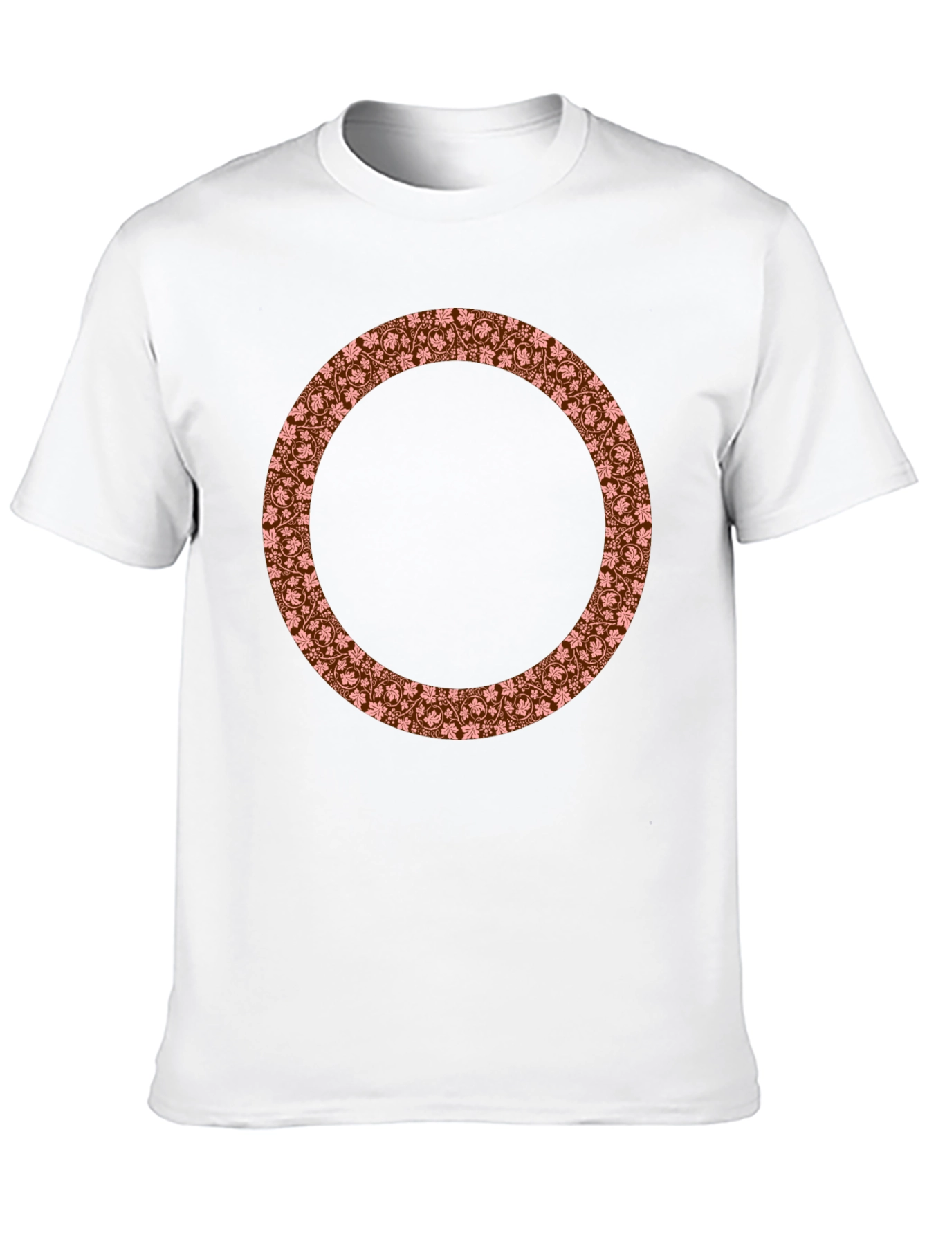Floral Circle Graphic Tee - Modern Menswear