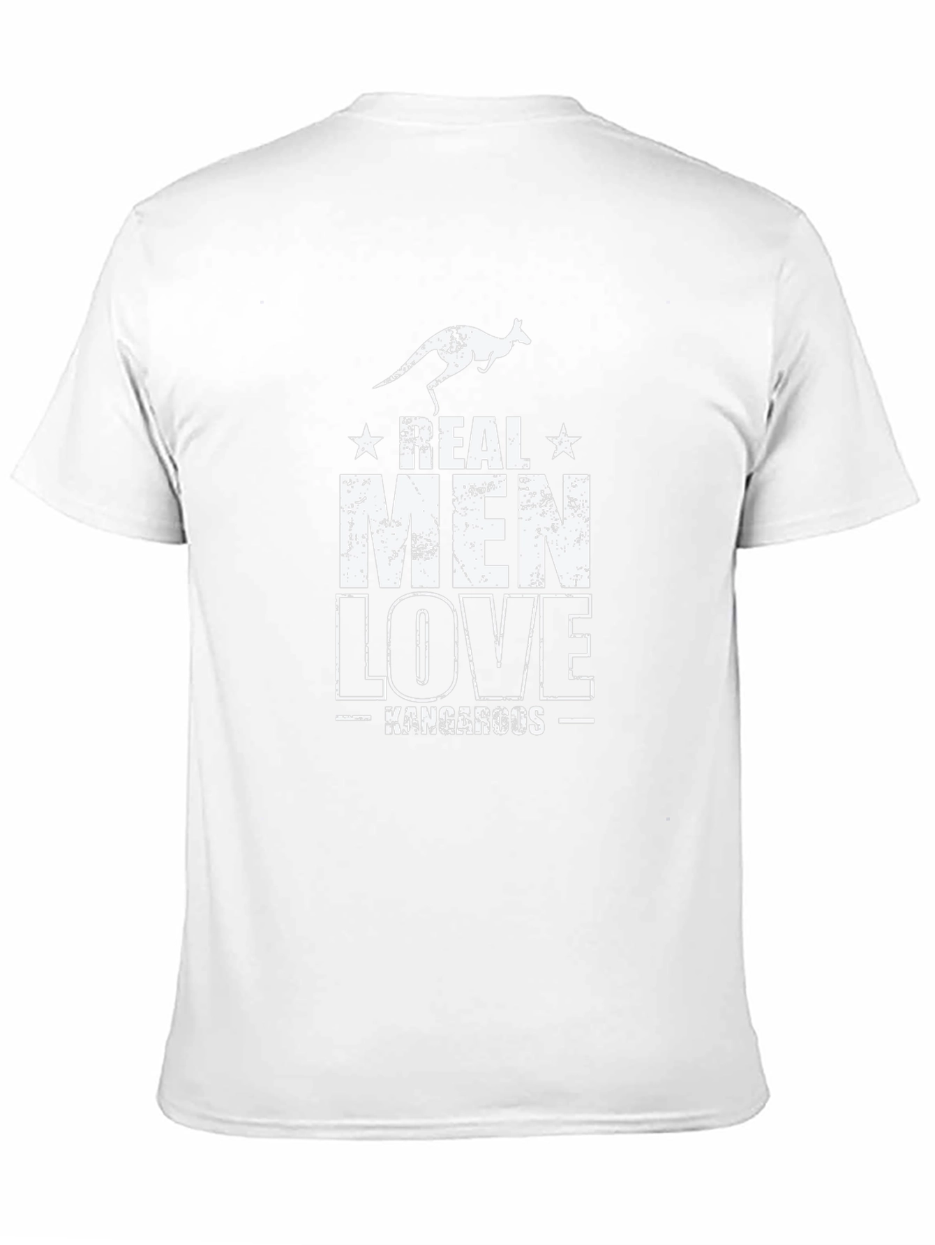 Real Men Love Kangaroos Graphic Tee