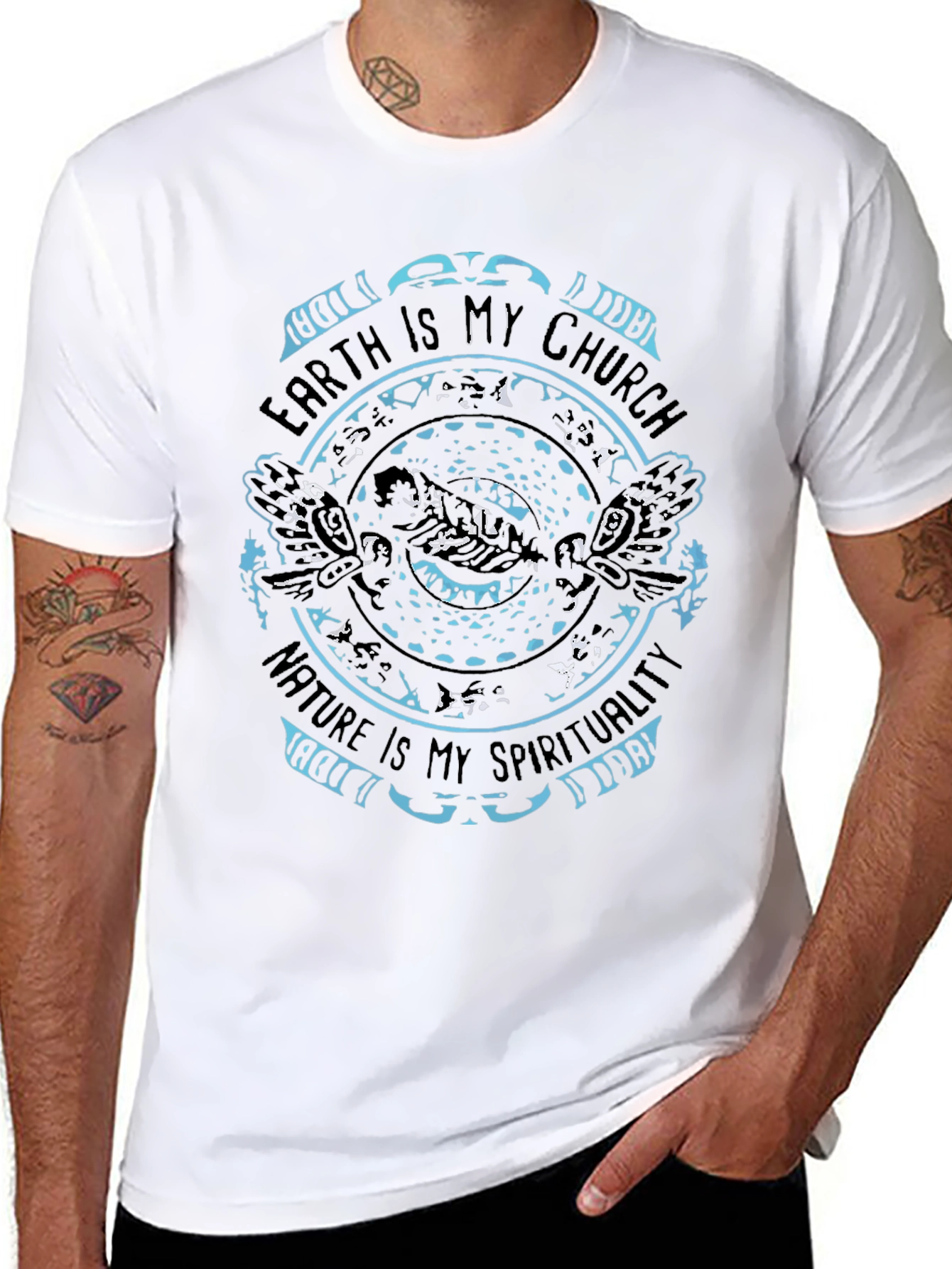 Earth Is My Church T-Shirt - Nature Spirituality