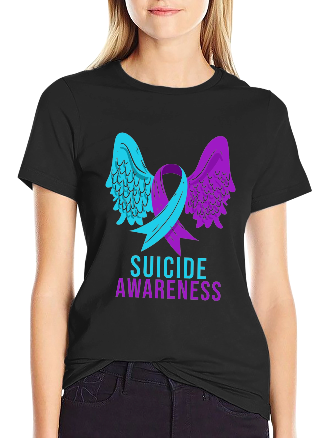 Suicide Awareness Graphic T-Shirt