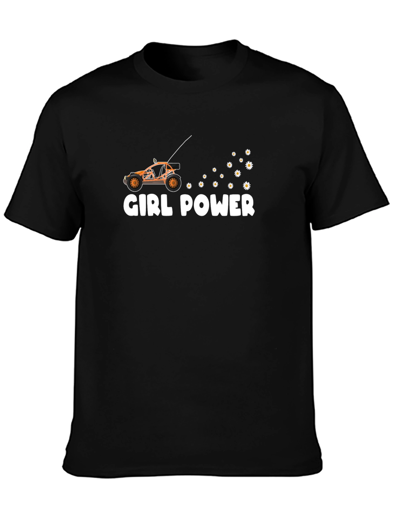 Girl Power RC Car Graphic Tee