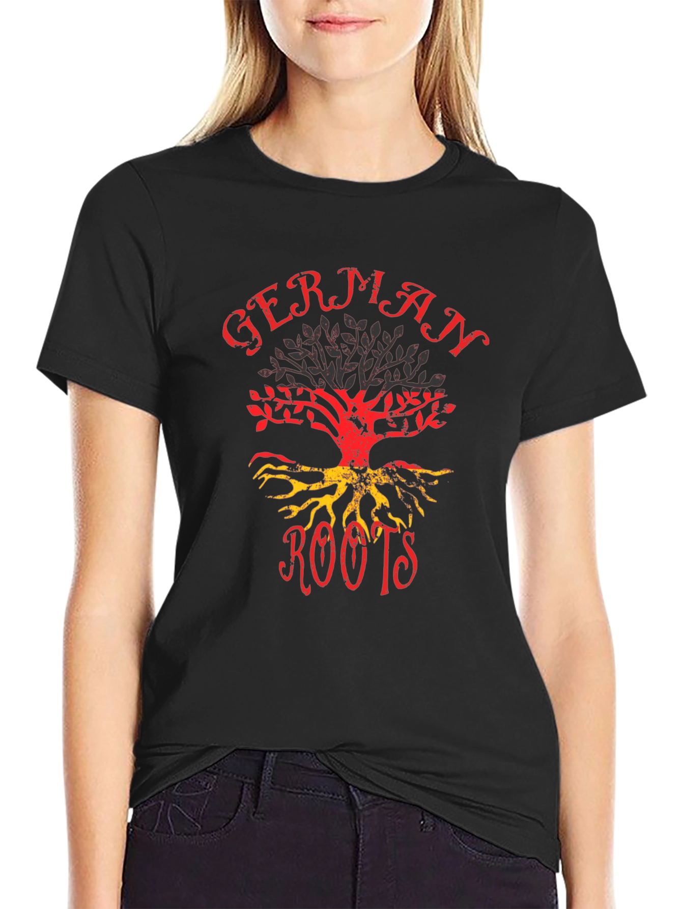 German Roots Graphic T-Shirt
