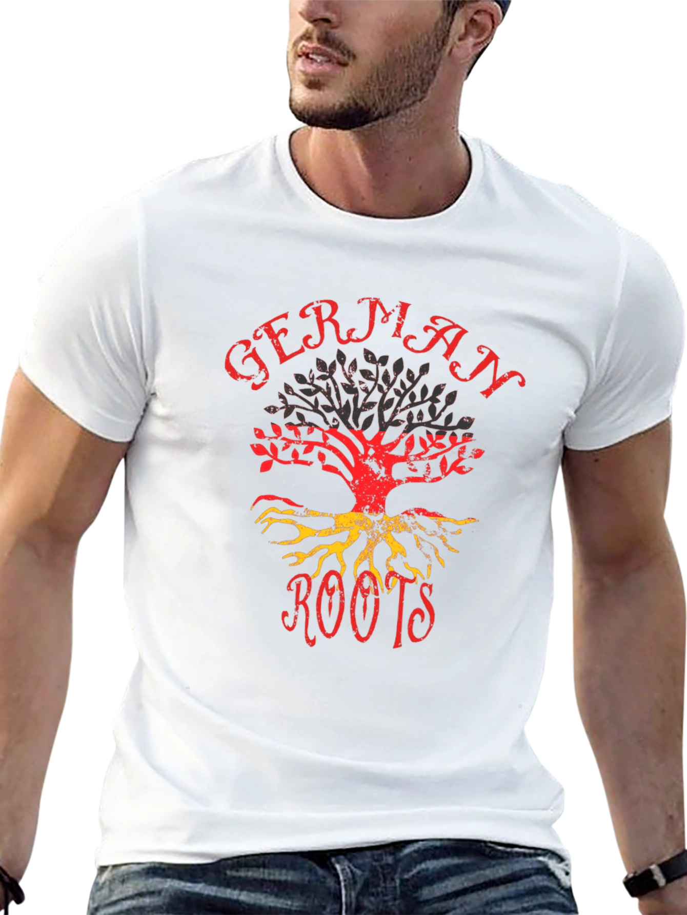German Roots Graphic T-Shirt