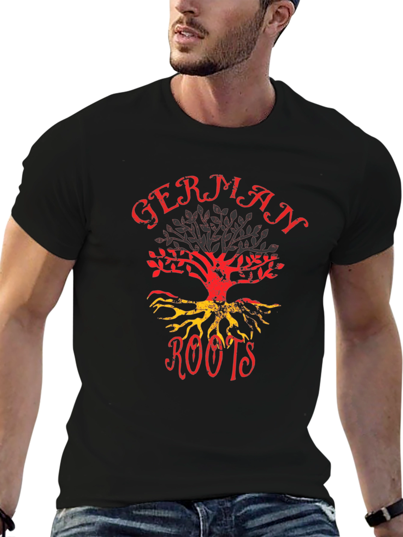 German Roots Graphic T-Shirt