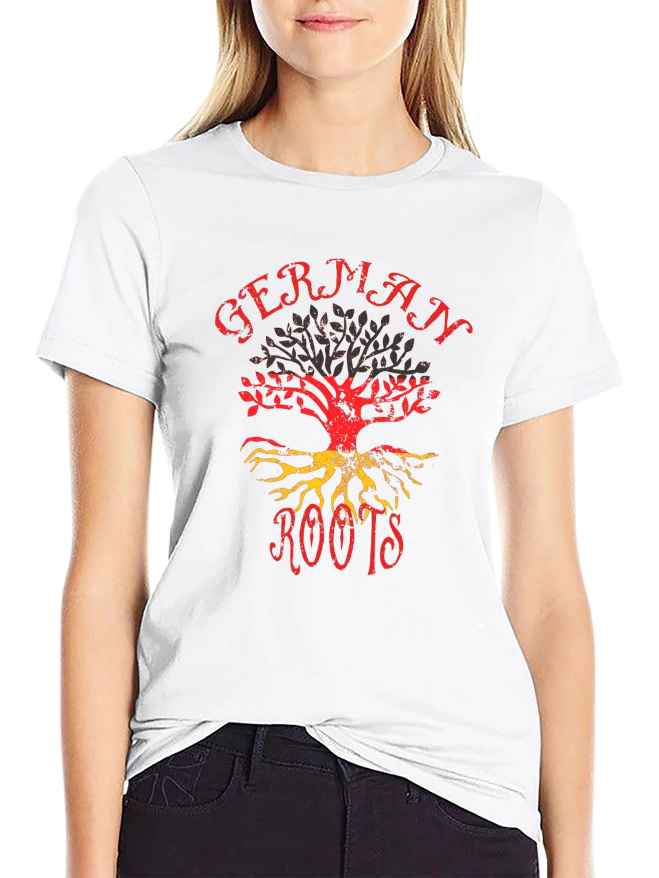 German Roots Graphic T-Shirt