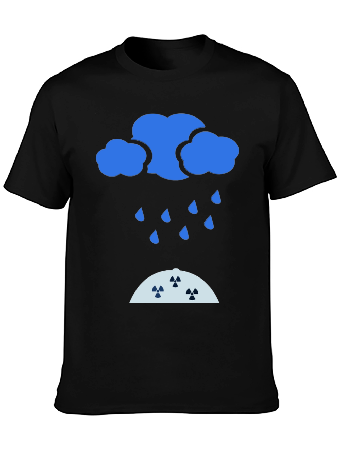 Radioactive Rain Black T-Shirt