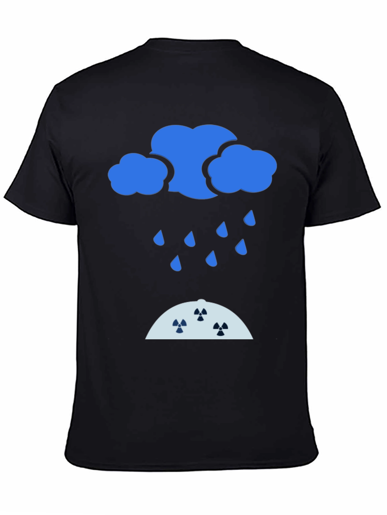 Radioactive Rain Black T-Shirt