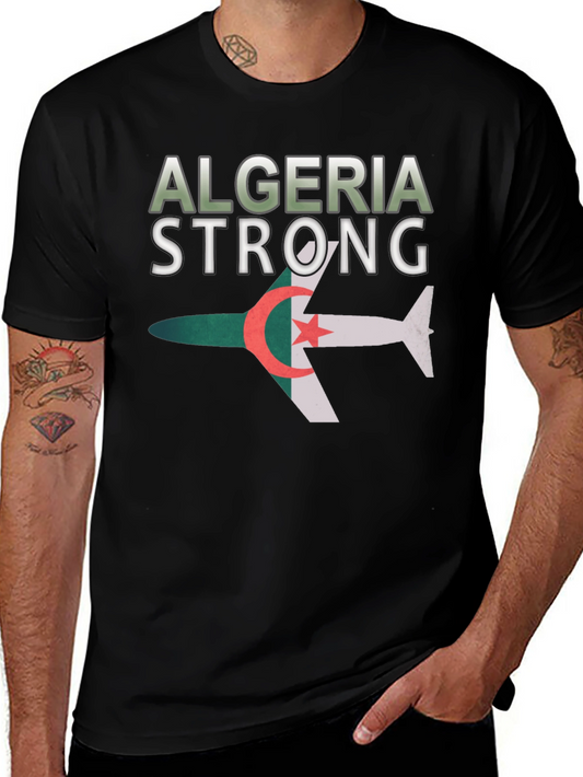 Algeria Strong T-Shirt - Patriotic Pride Tee