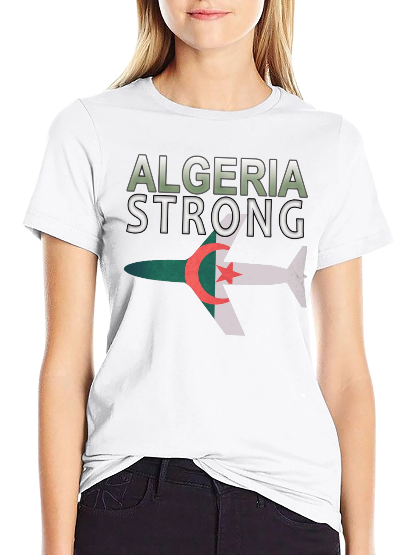 Algeria Strong T-Shirt - Patriotic Pride Tee