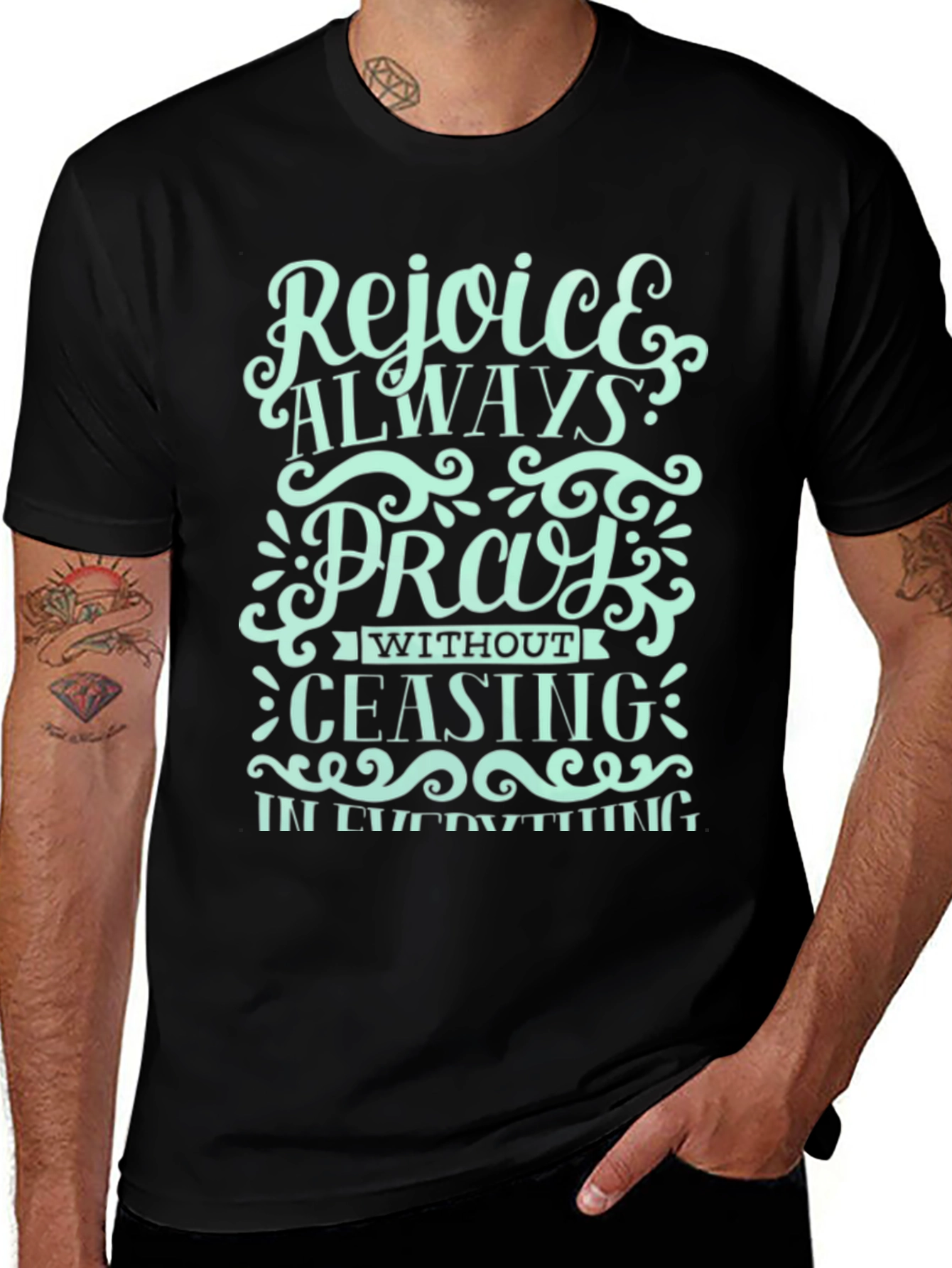 Rejoice Always Graphic T-Shirt