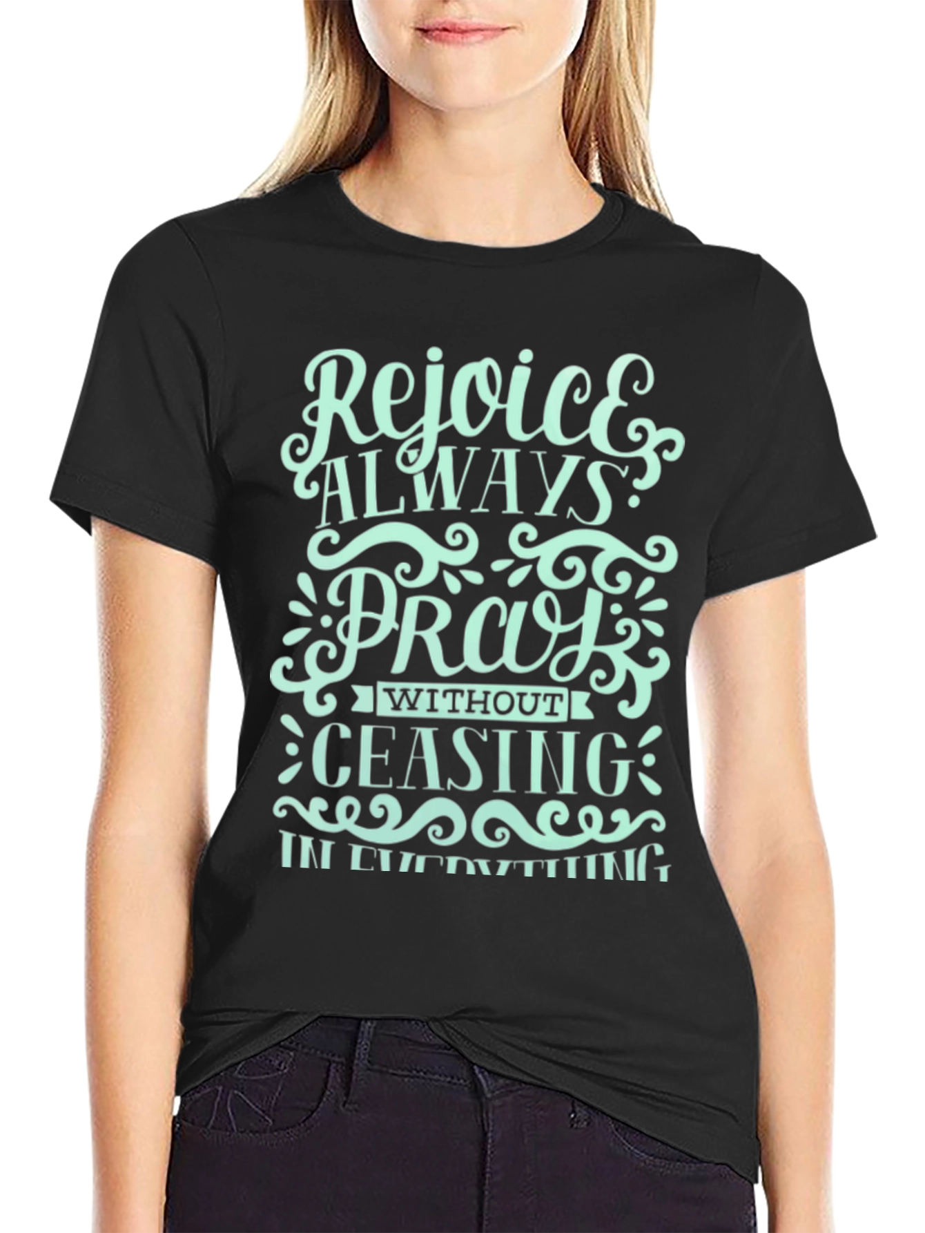 Rejoice Always Graphic T-Shirt