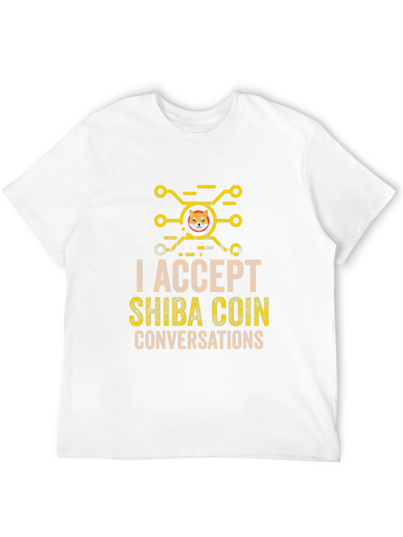 I Accept Shiba Coin Conversations Graphic Tee