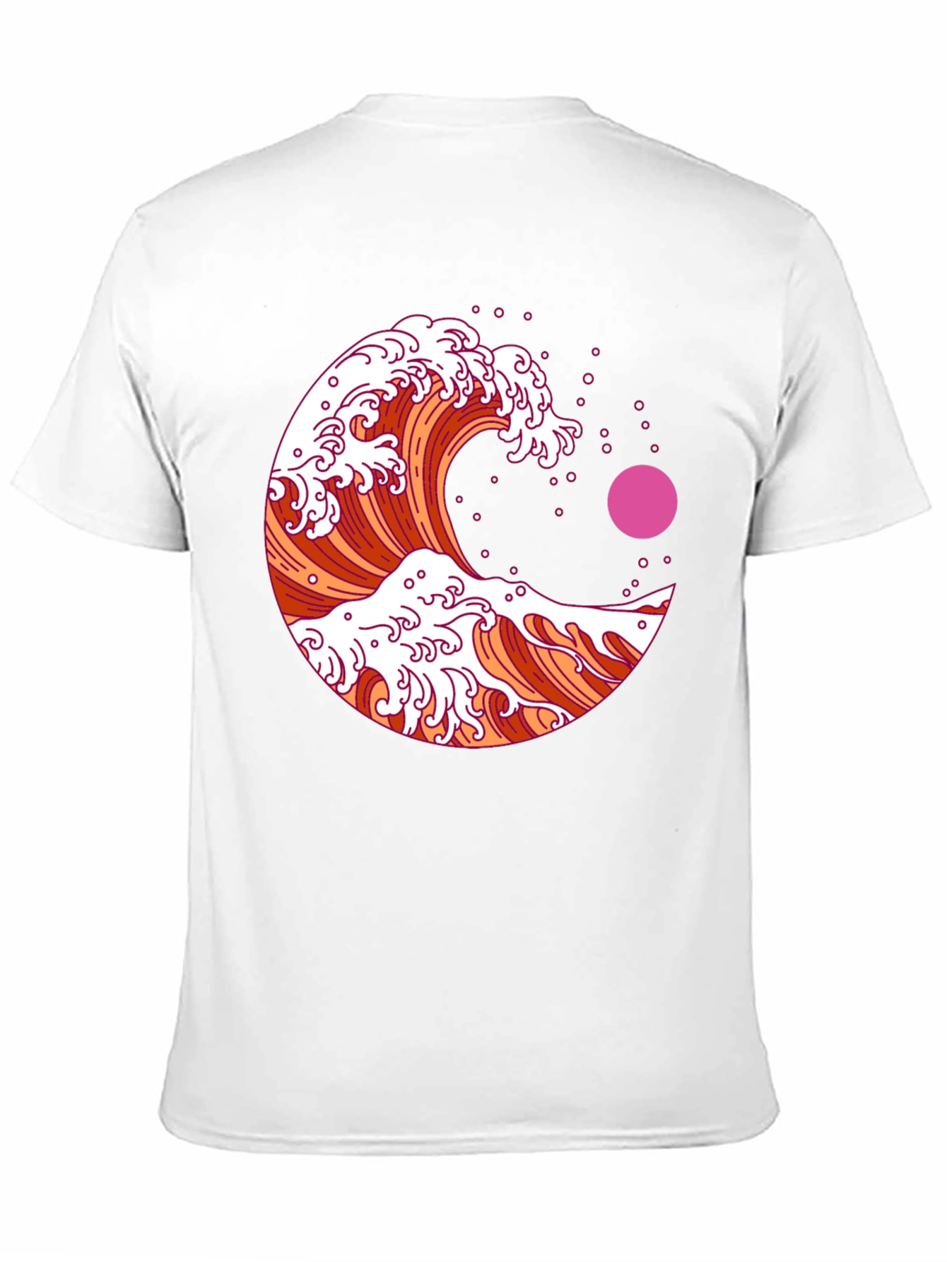 Great Wave Graphic Tee - Black