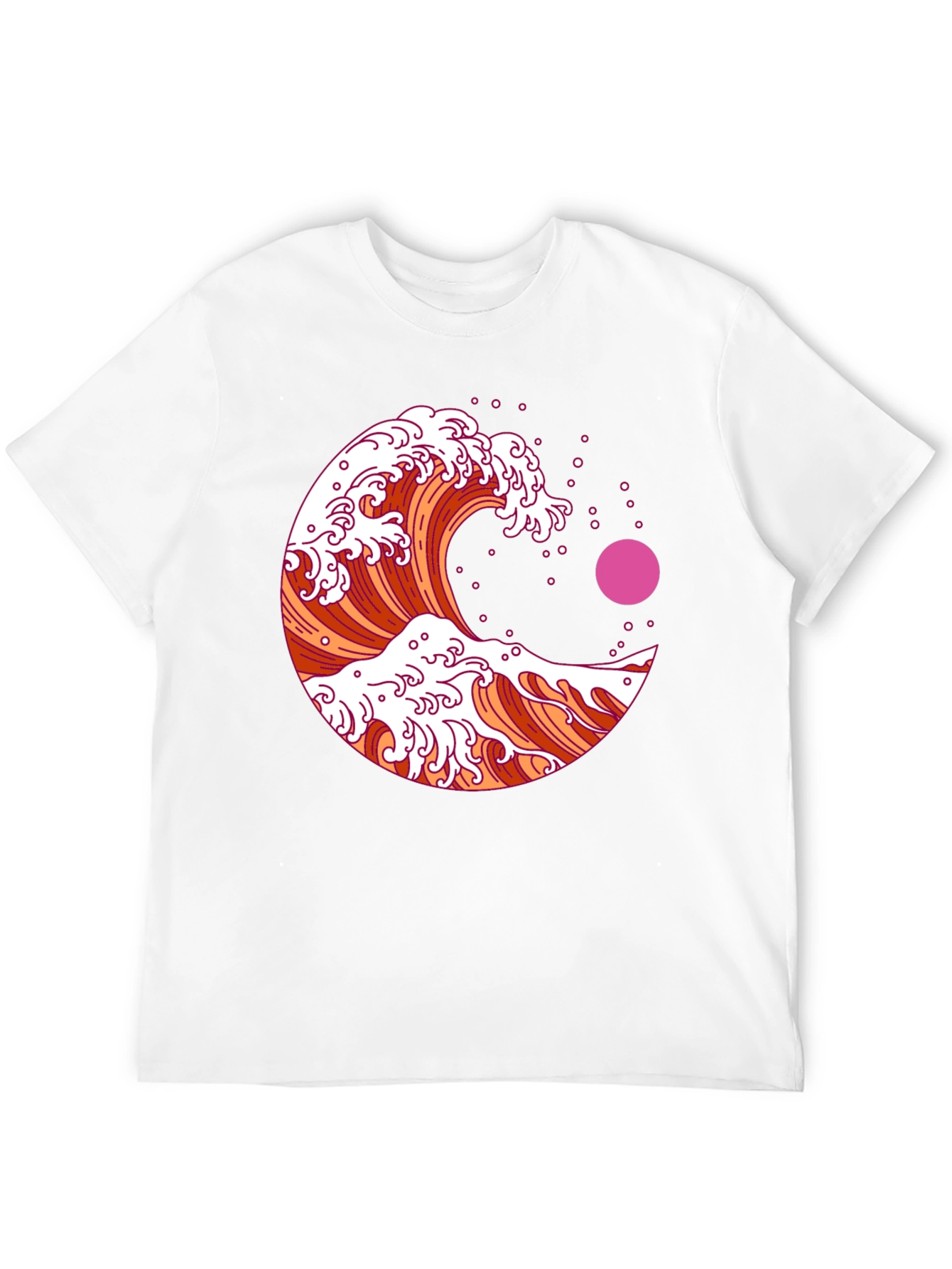 Great Wave Graphic Tee - Black