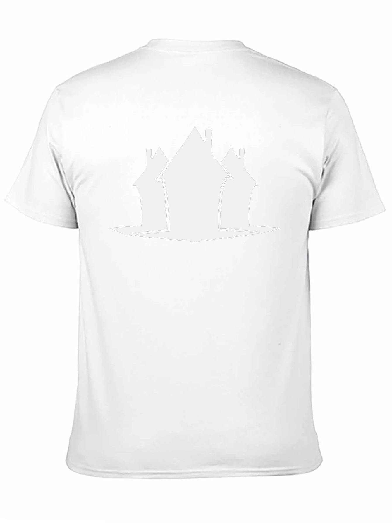 Abstract Houses Graphic Tee - Modern Streetwear