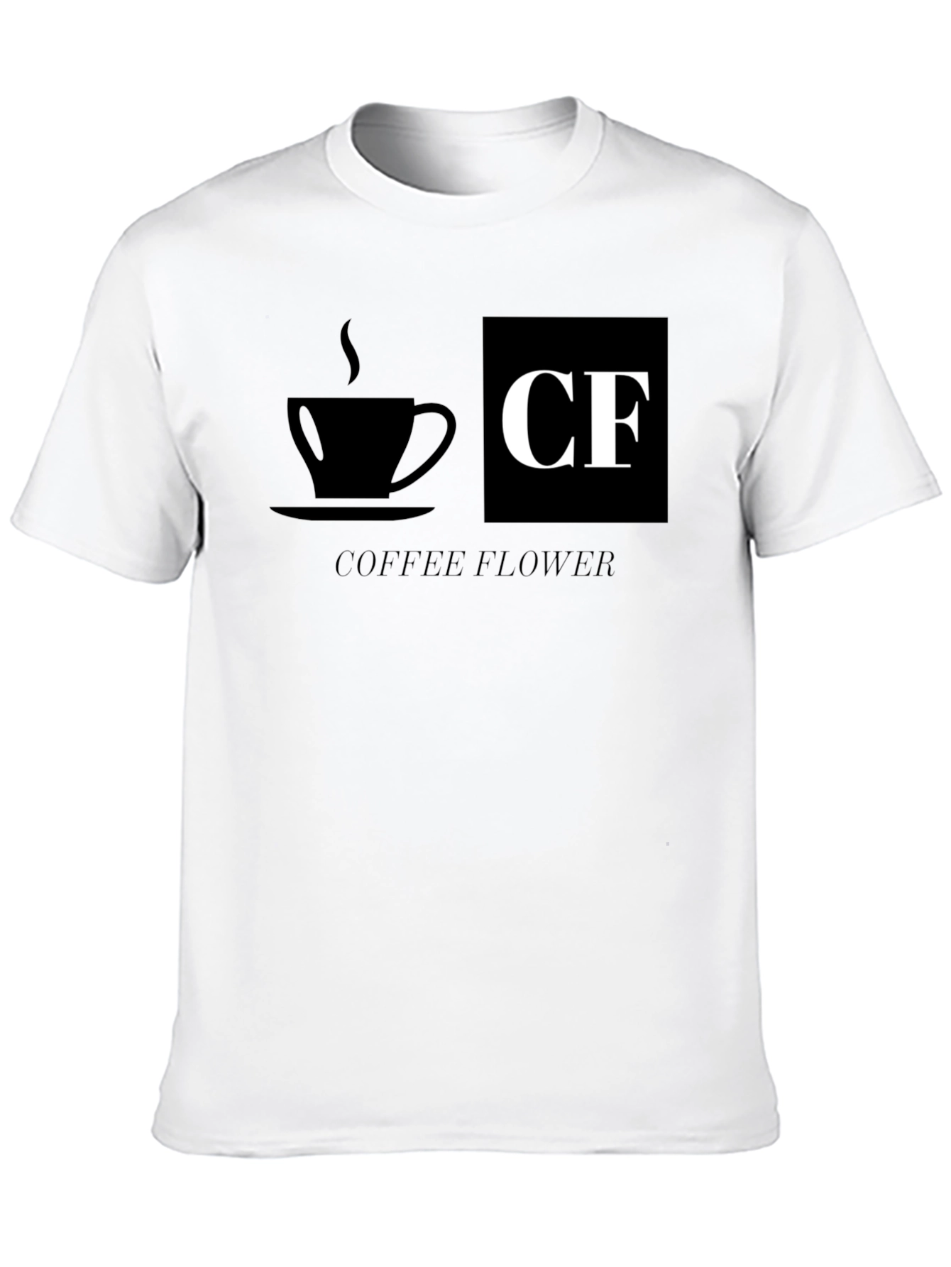 Coffee Flower Graphic T-Shirt