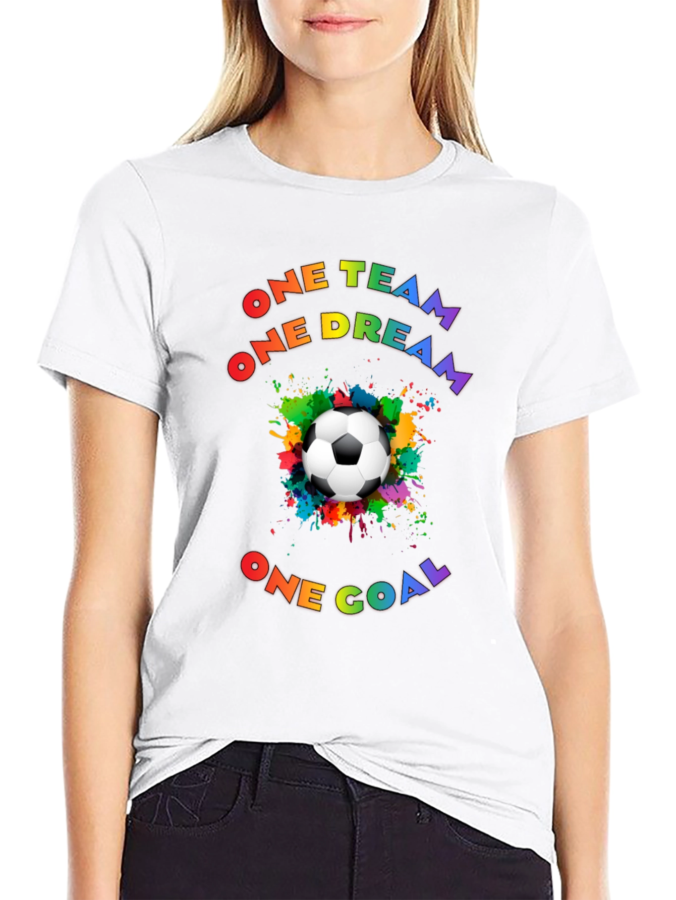 One Team Soccer Graphic Tee