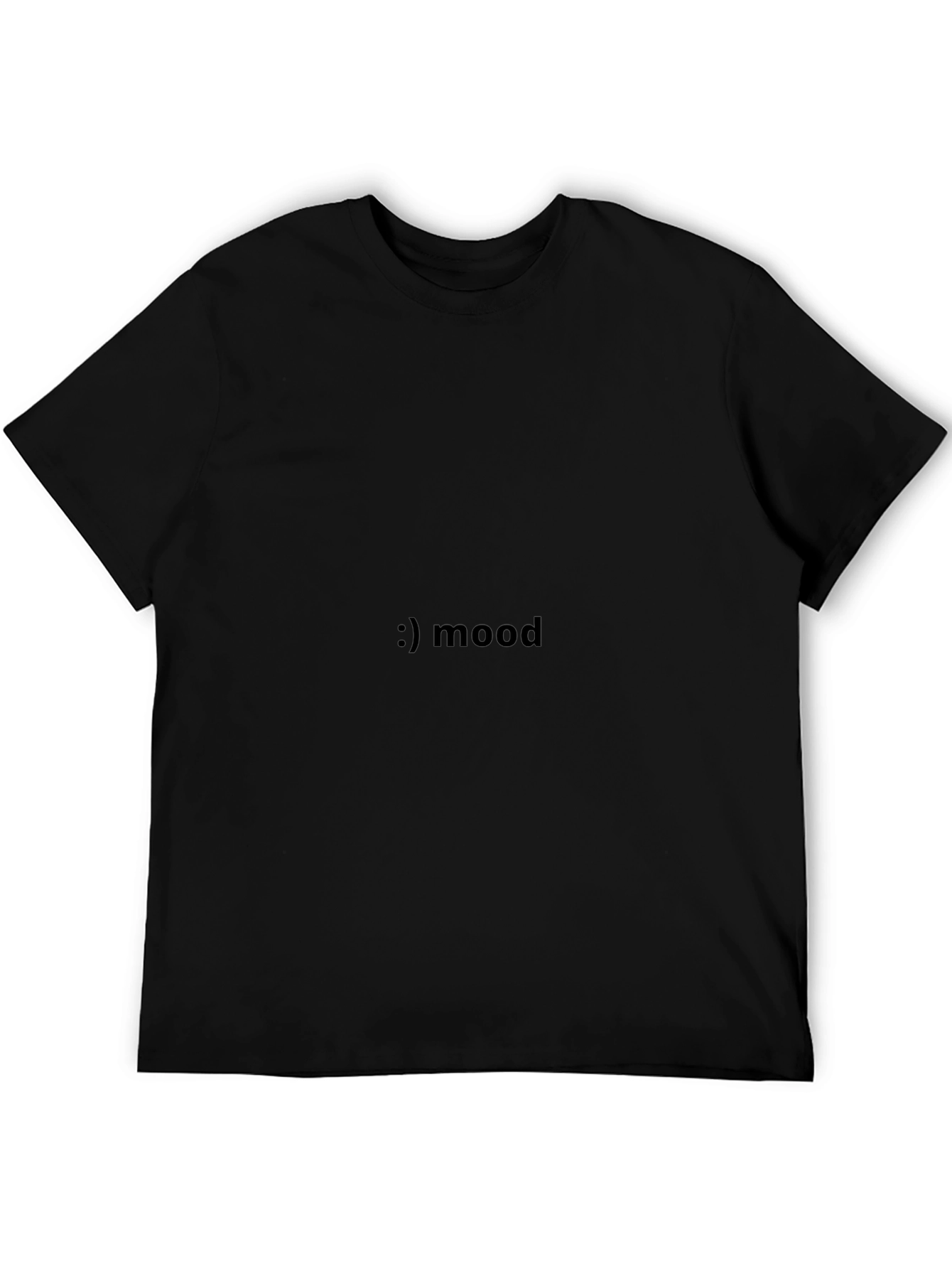 Mood Graphic Black T-Shirt