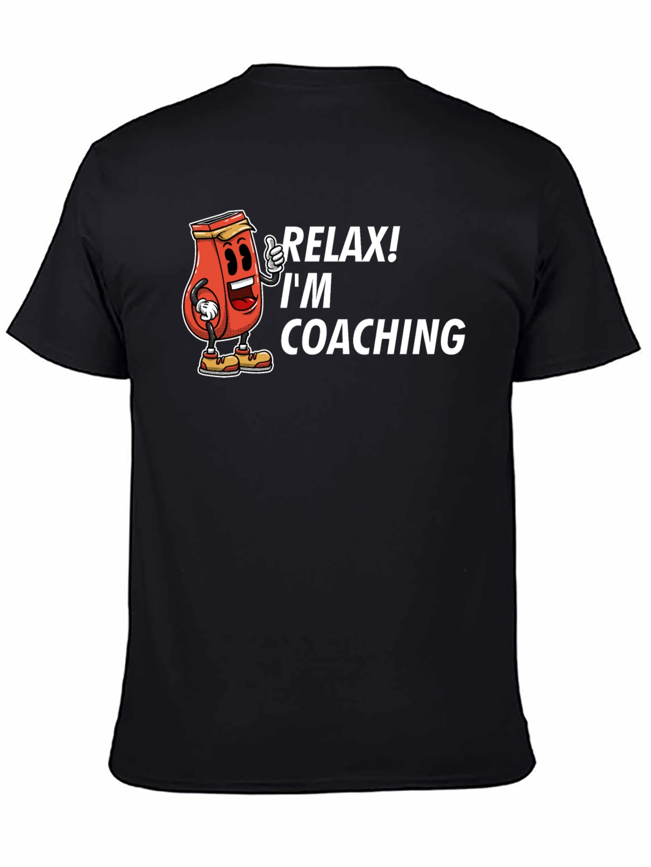 Relax! Im Coaching T-Shirt - Funny Cartoon Design