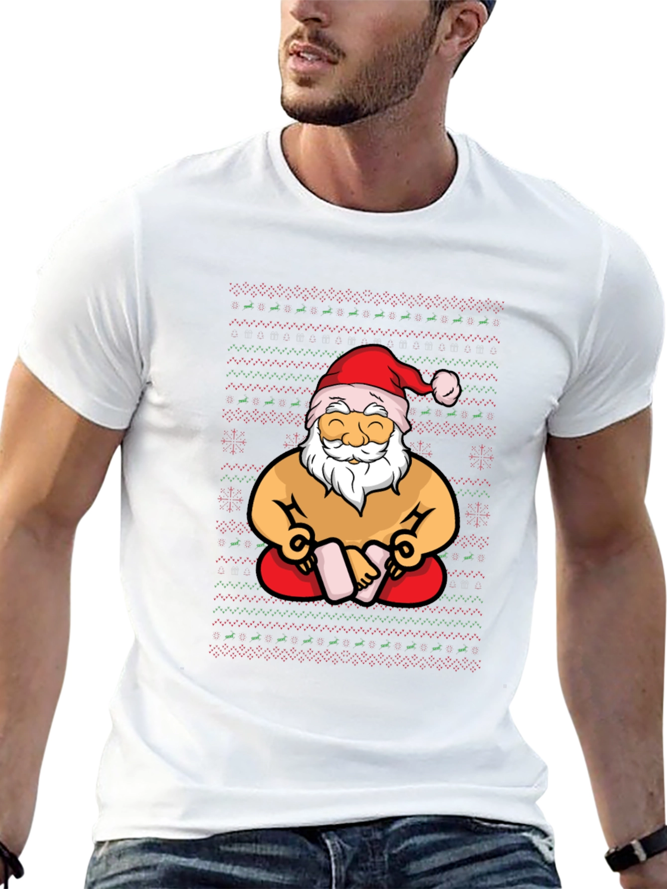 Santa Claus Ugly Christmas T-Shirt
