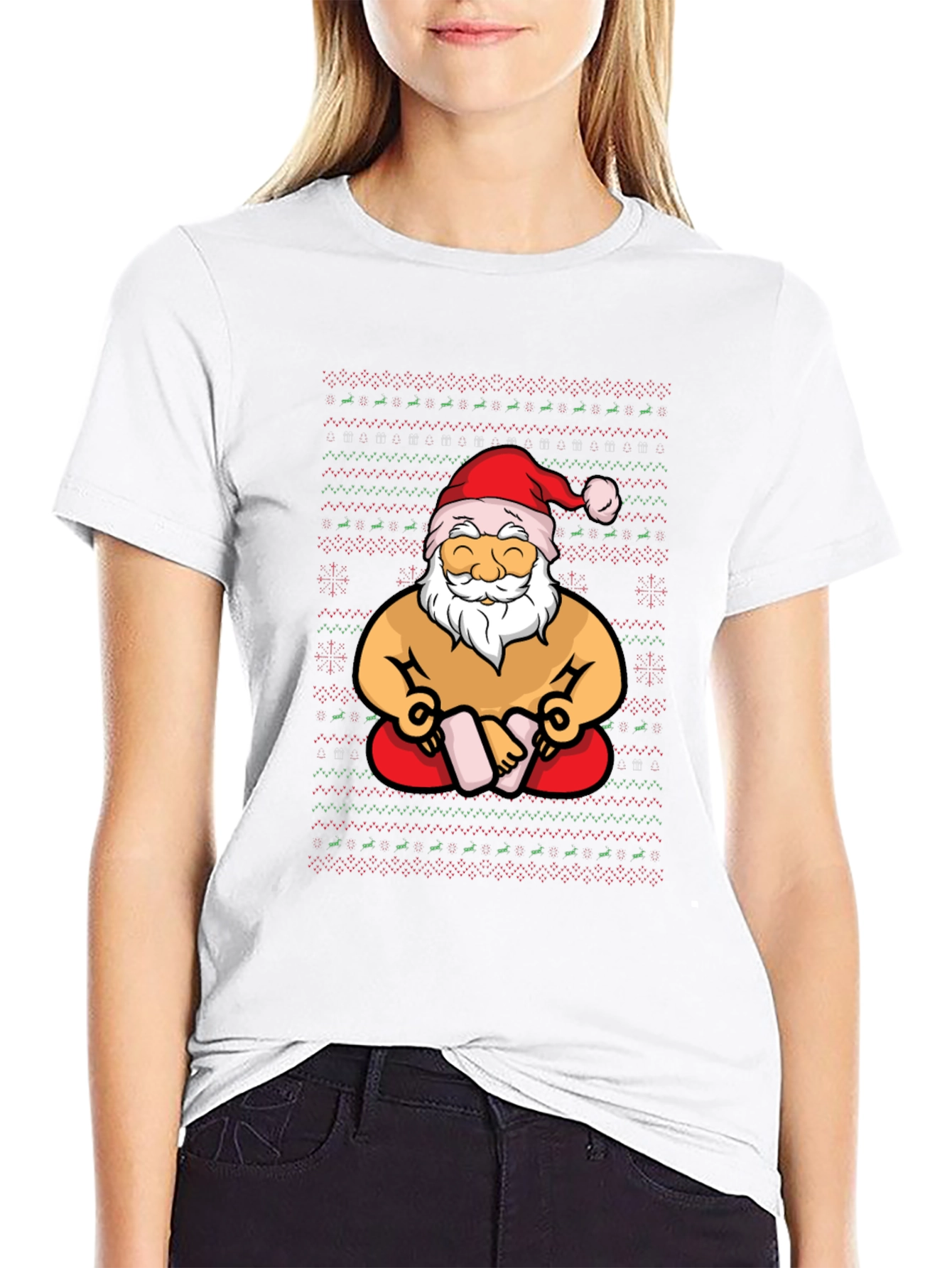 Santa Claus Ugly Christmas T-Shirt