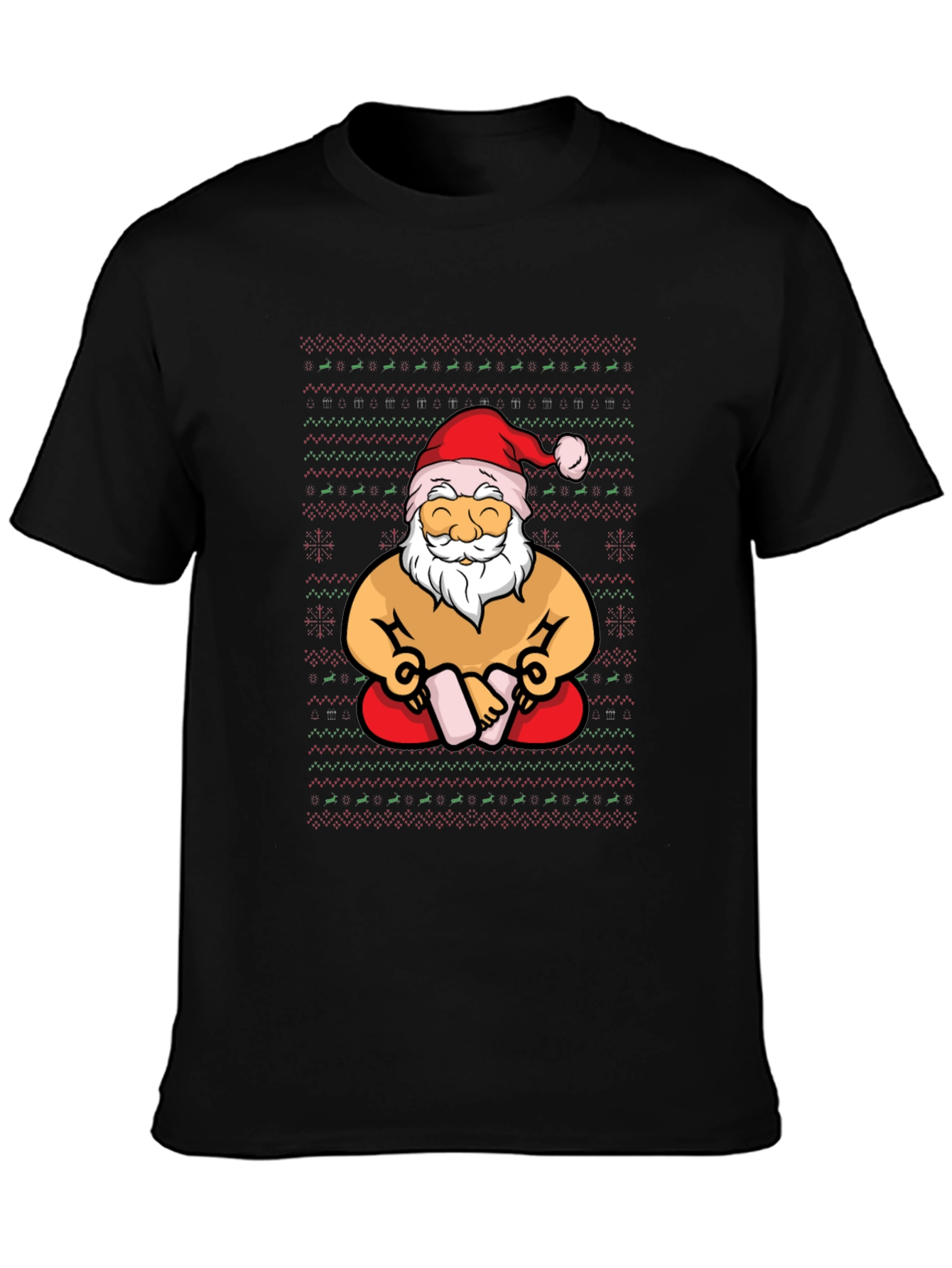 Santa Claus Ugly Christmas T-Shirt
